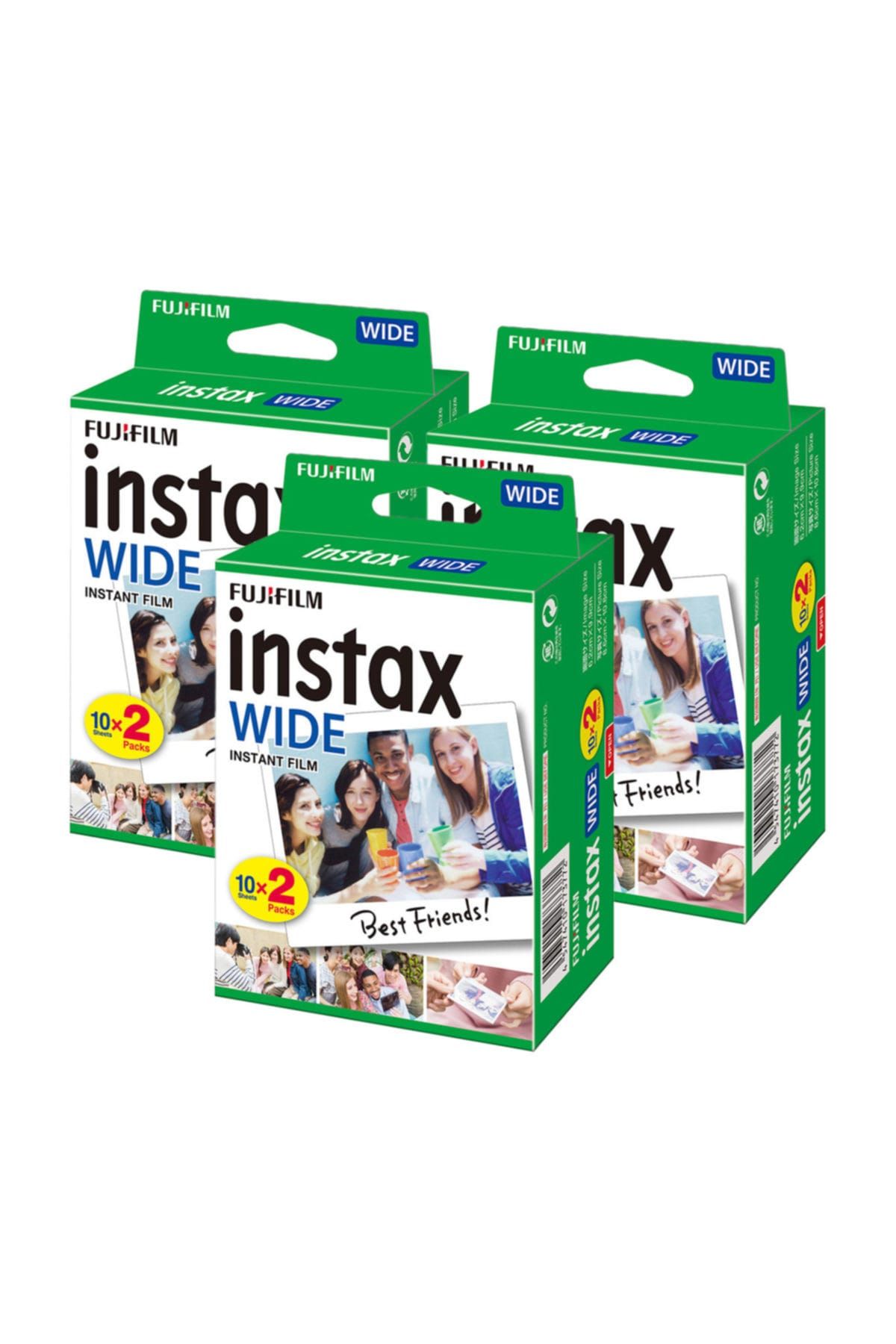 Fujifilm Instax Wide 20'Li Film 3'Lü Set 60 Poz /