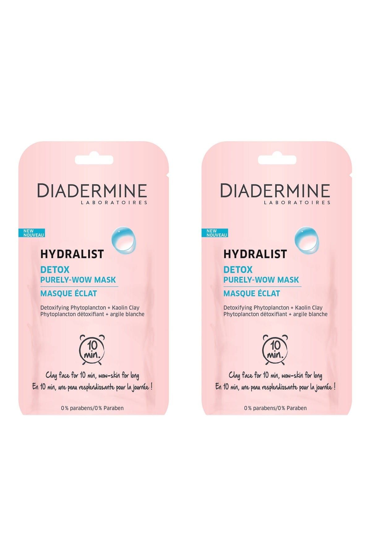 Diadermine Hydralıst Detox - Detox Maskesi 8 ml x 2