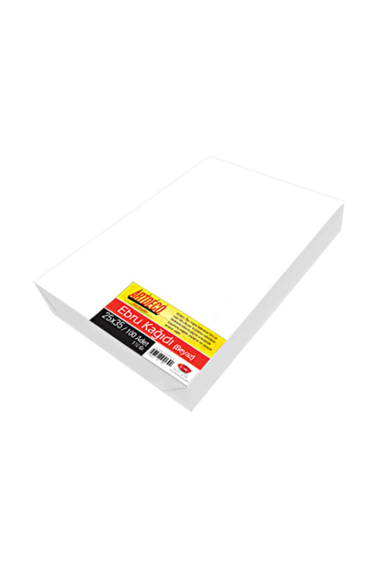 Artdeco Ebru Kağıdı- Beyaz 25x35cm (100 Adet)