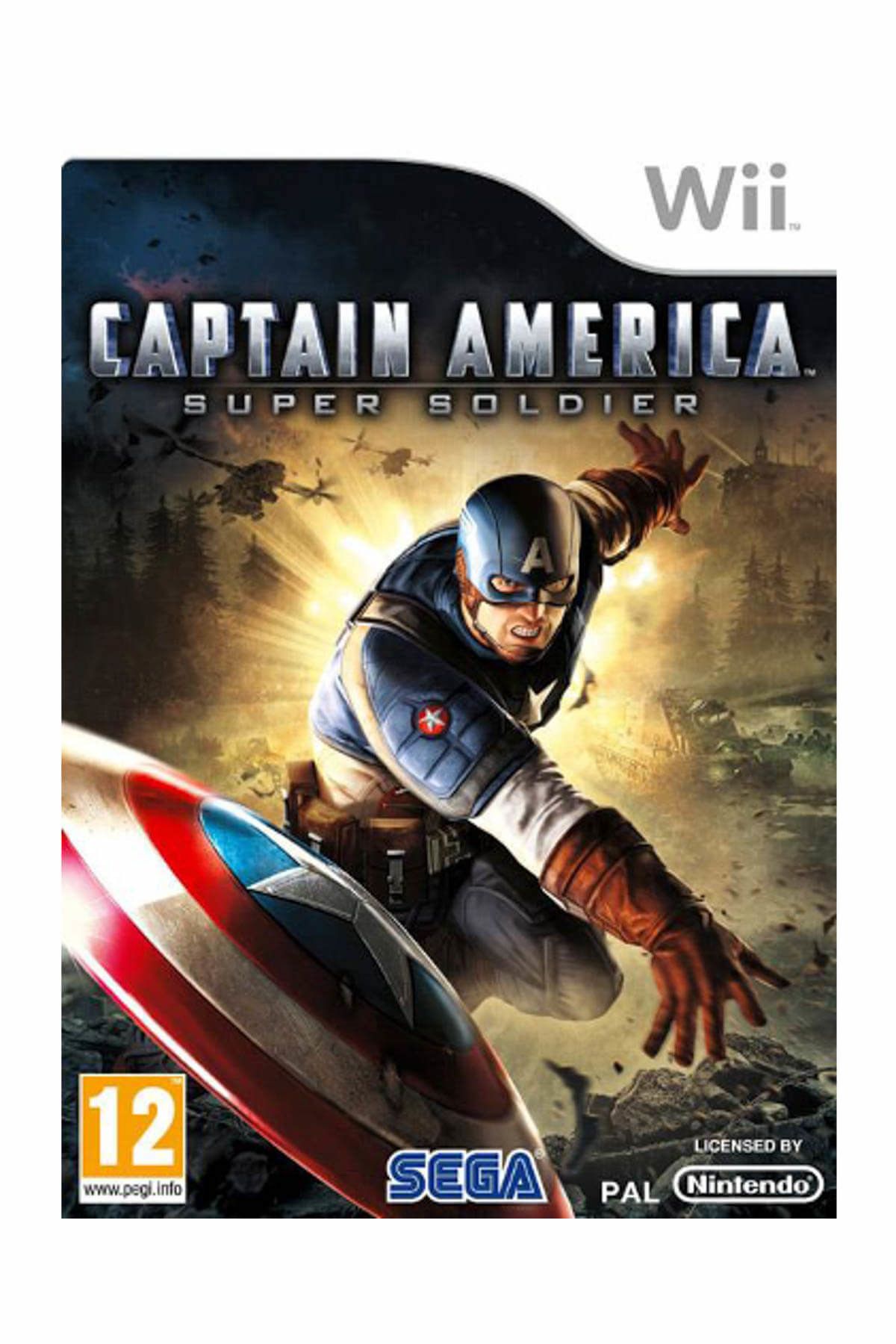 Nintendo Wii Captain America Super Soldier