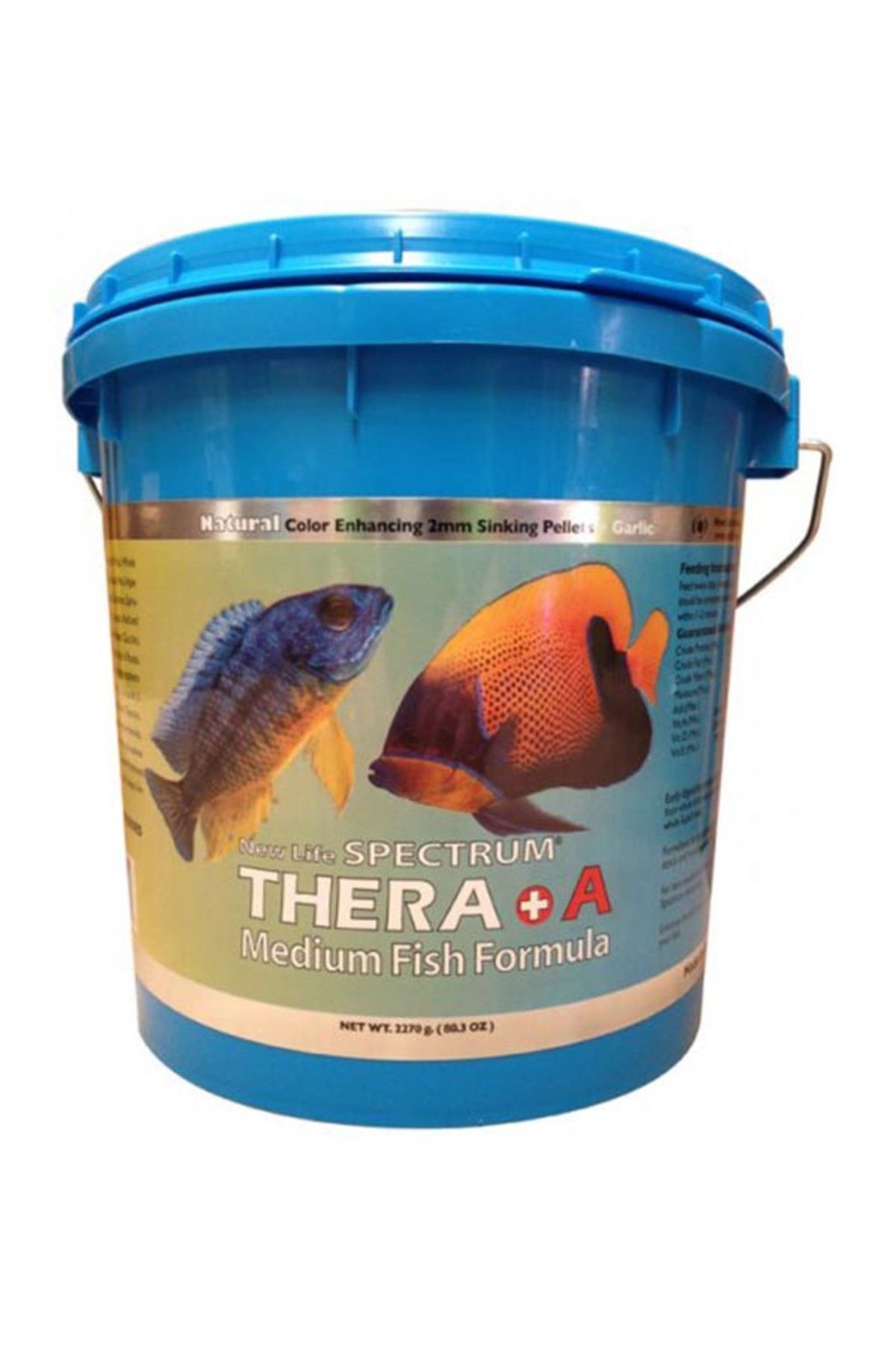 Spectrum New Life Therea +A Medium Fish Formula Sarımsaklı Balık Yemi 2 kg