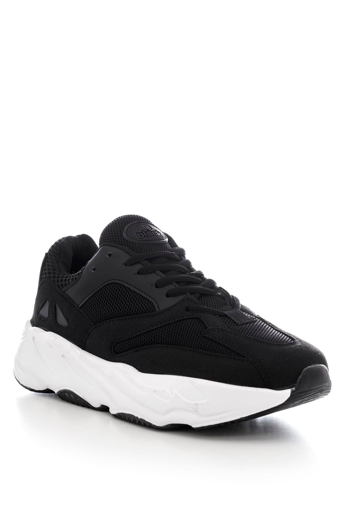 Tonny Black Siyah Beyaz Unisex Sneaker OMA-0