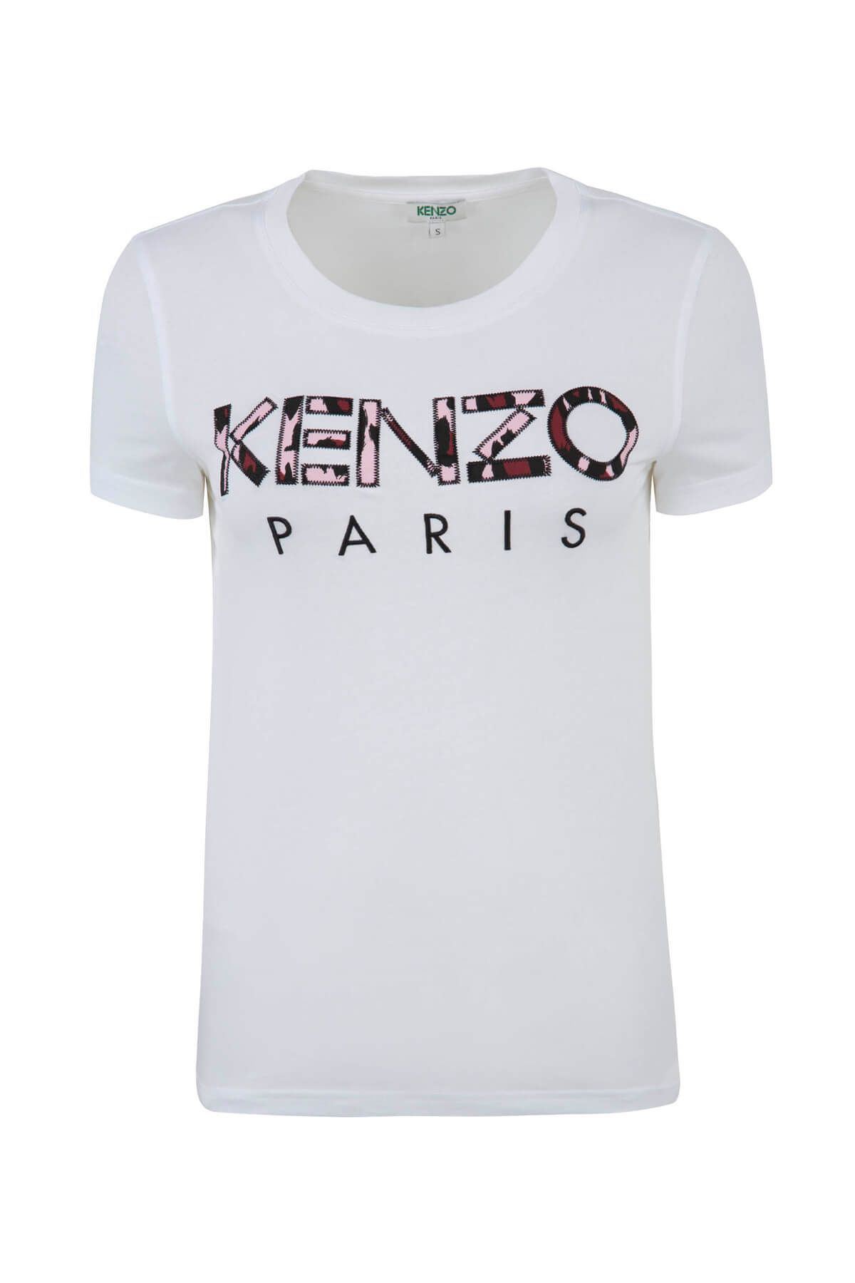 Kenzo Kadın Beyaz T-Shirt F86 2Ts721 993 01