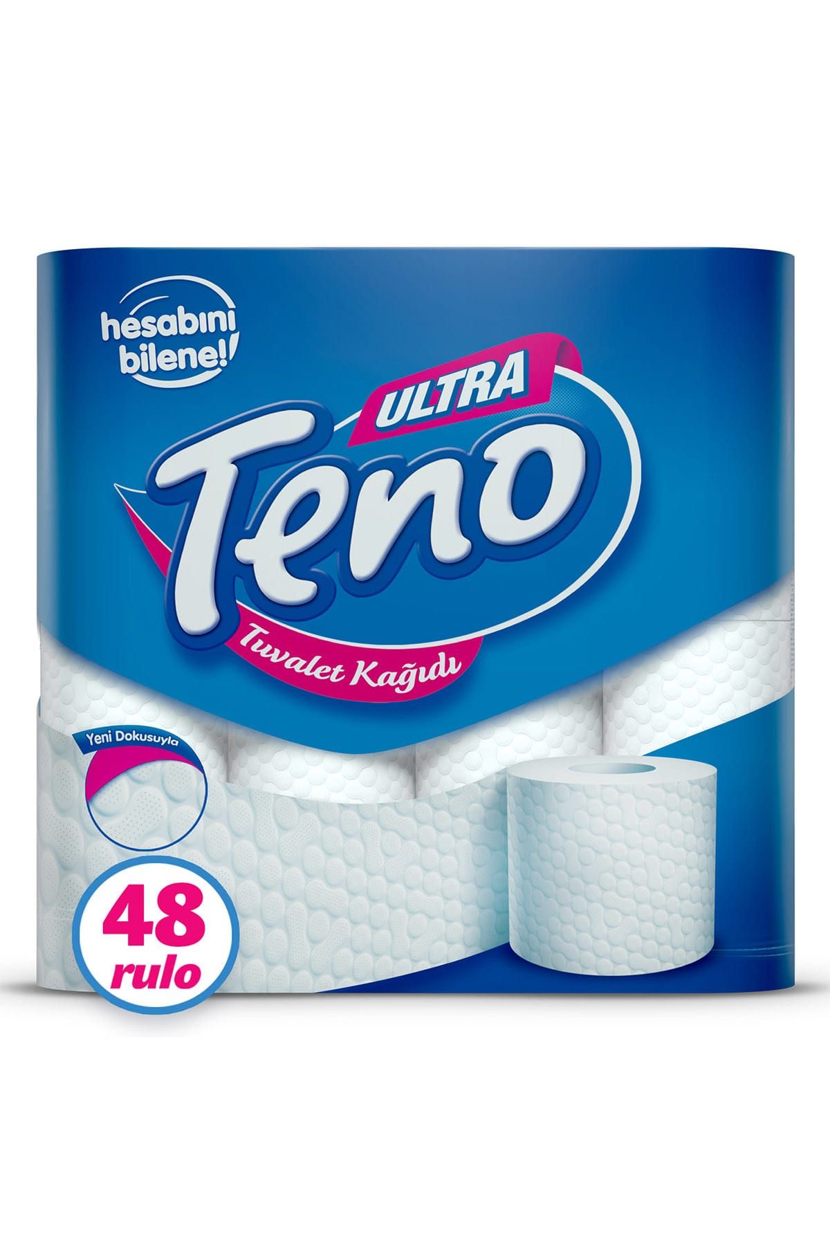 Teno Ultra Tuvalet Kağıdı Jumbo Paket 48 Rulo