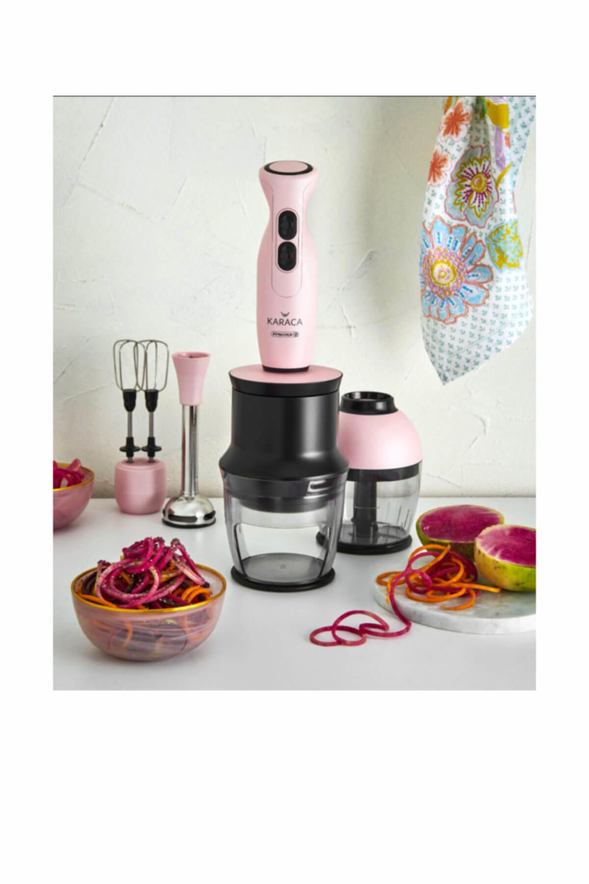 Karaca Blendfit 4 in 1 Set PinkGold