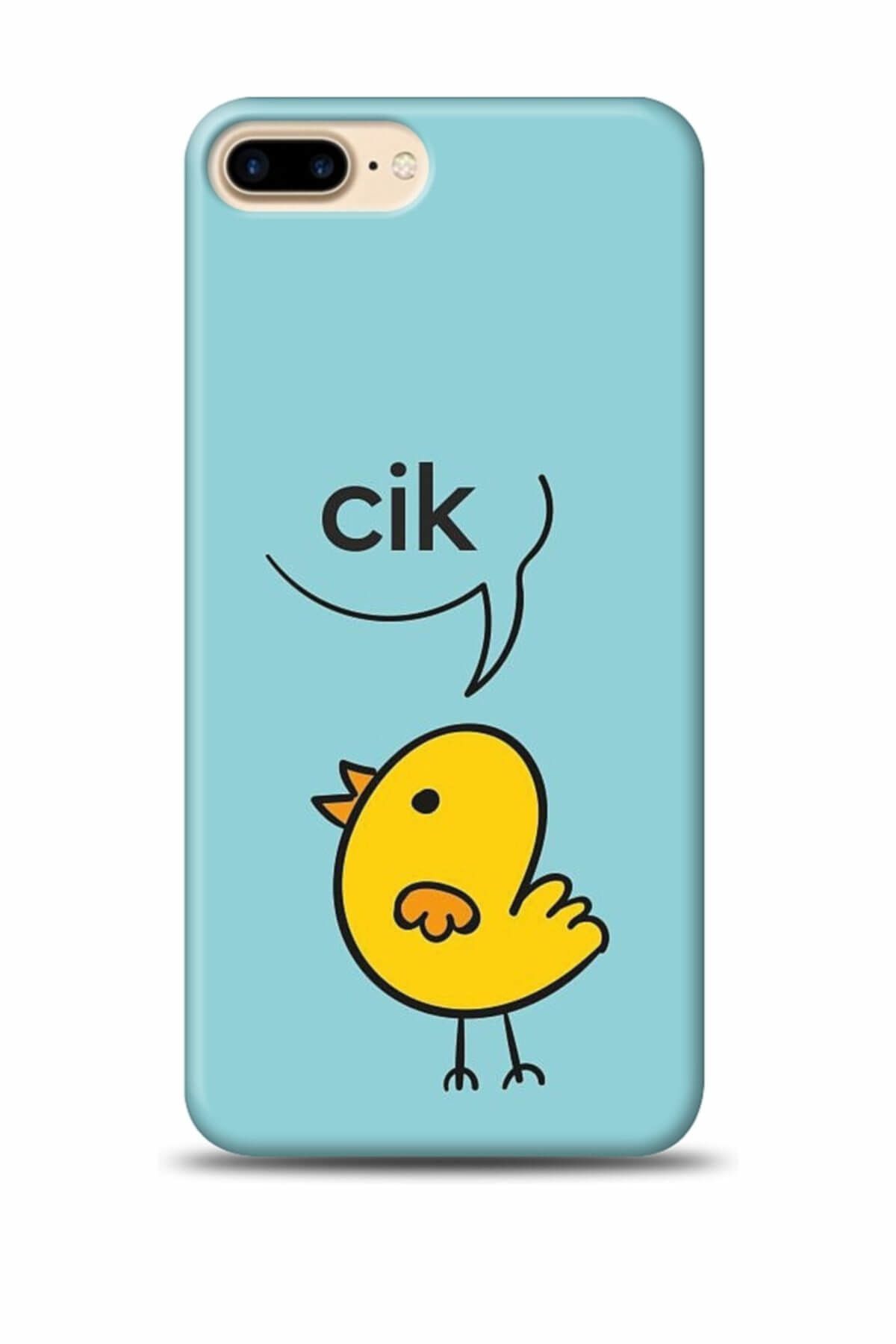 Eiroo iPhone 8 Plus Kuş Kılıf