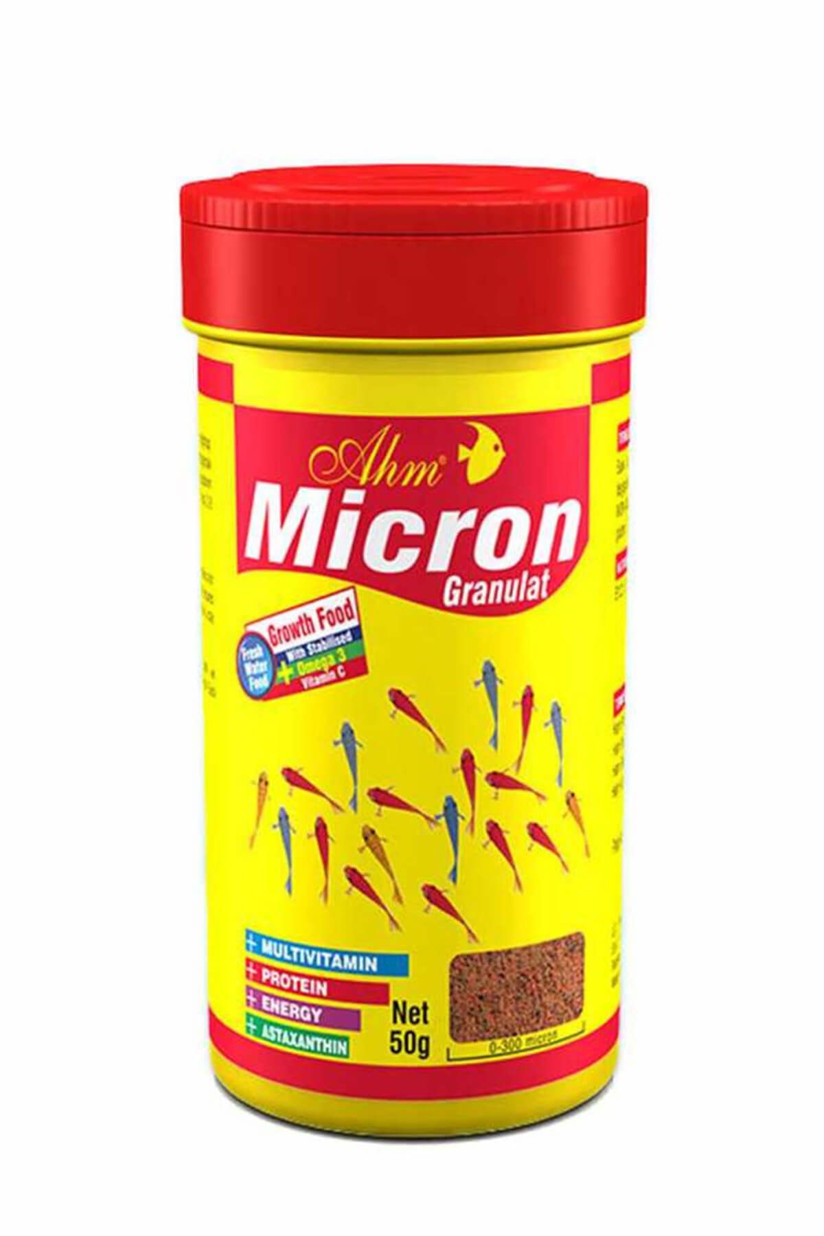Ahm Micron Granul Food 100 Ml Balık Yemi
