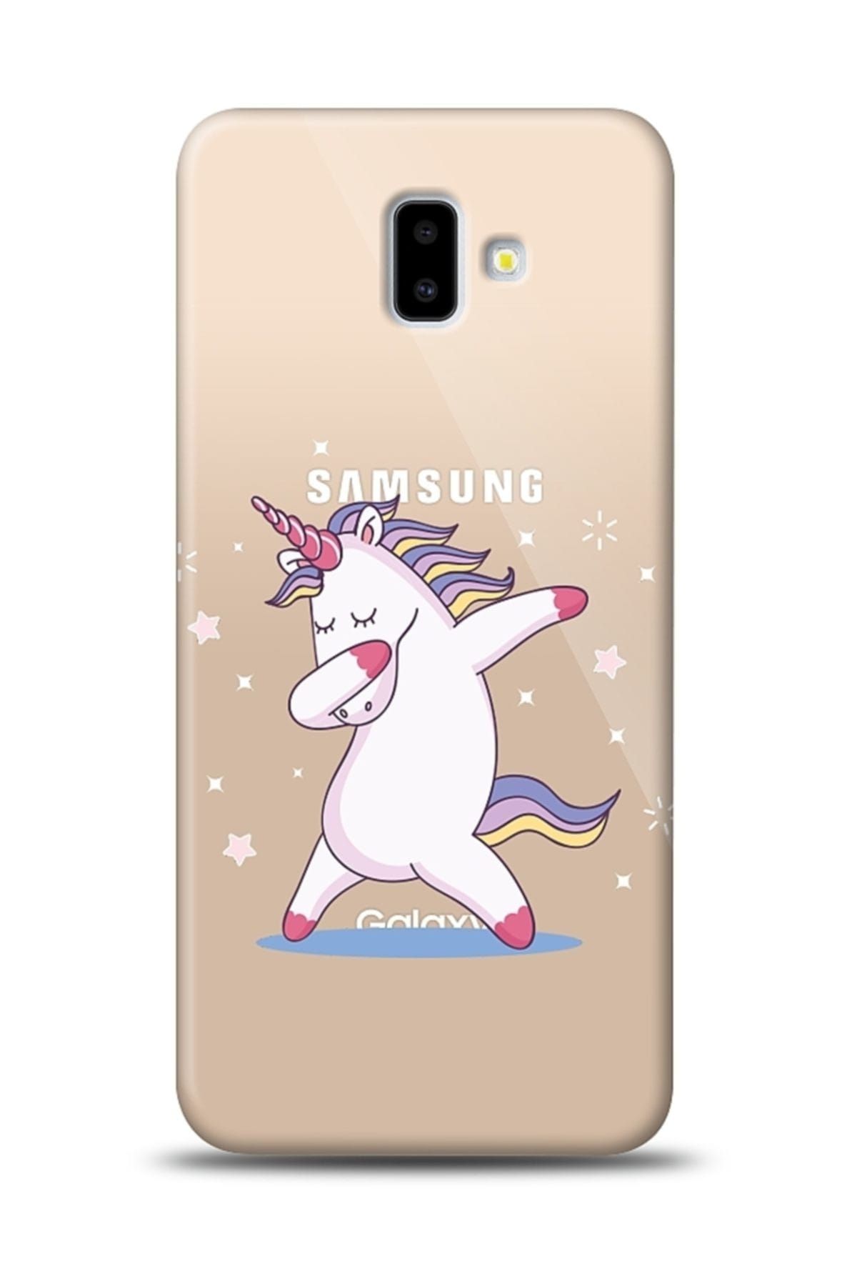 Eiroo Samsung Galaxy J6 Plus Dab Unicorn Kılıf