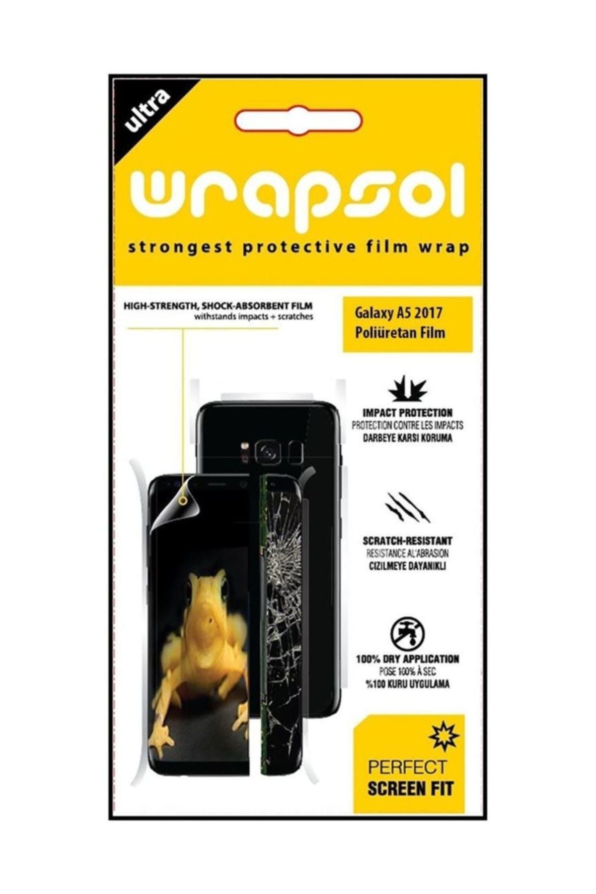 Wrapsol Galaxy A5 2017 Poliuretan Koruyucu Film Arka Ön Yan