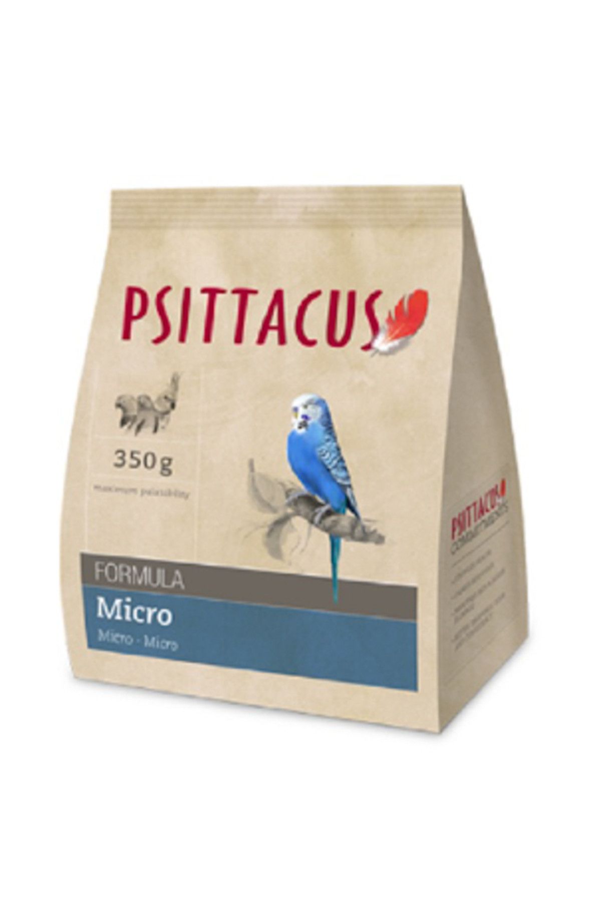Psittacus Micro Formula Pellet Haline Getirilmiş Özel Muhabbet Yemi 350 gr