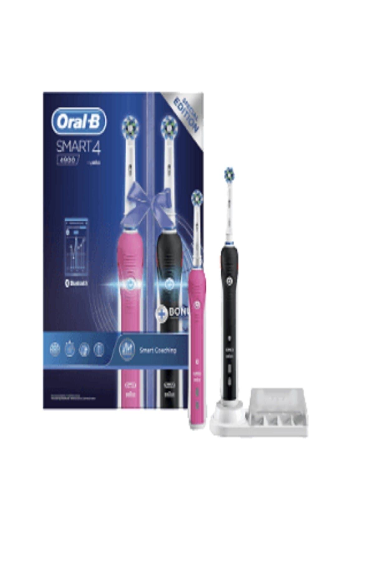 Oral-B Şarjlı Diş Fırçası Smart 4 4900 2 Li Avantaj Paketi