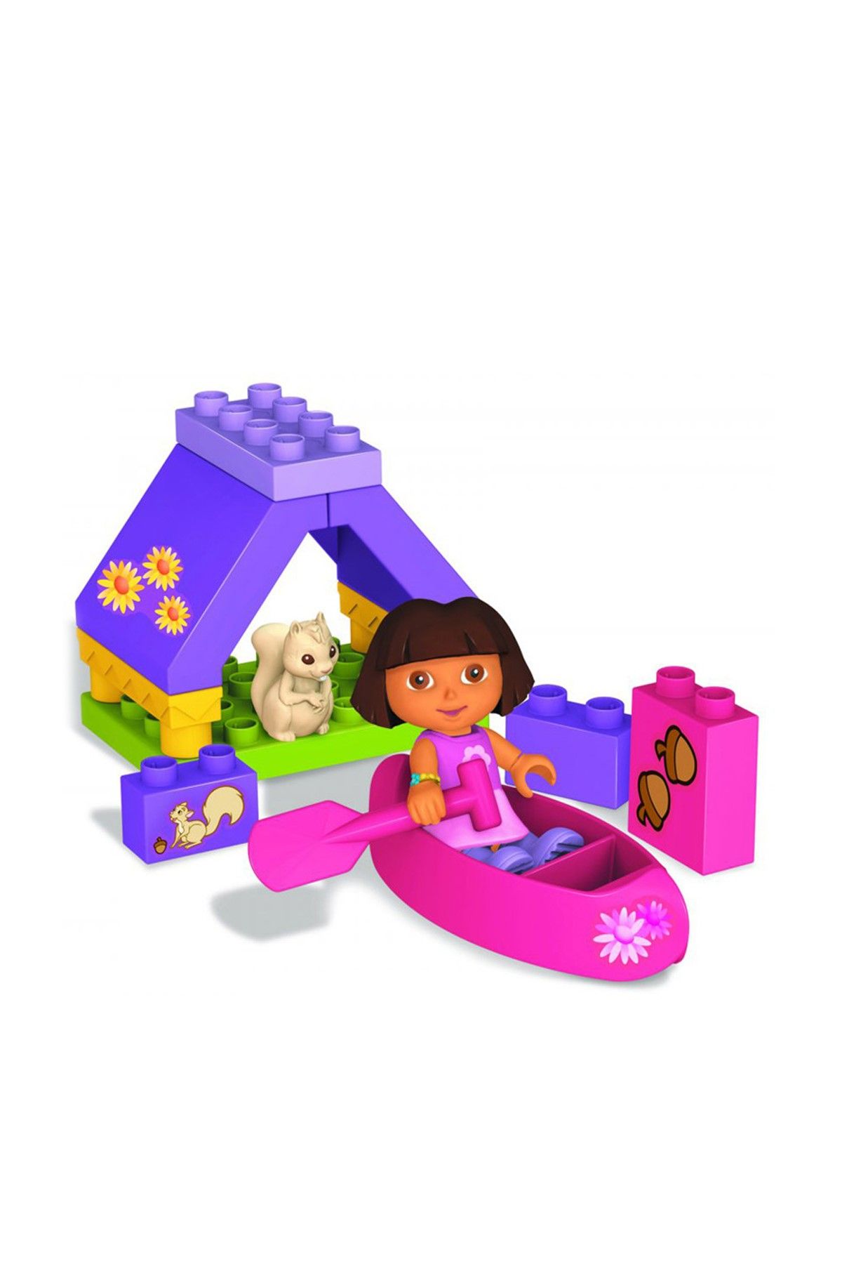 Mega Bloks Dora’Nın Kamp Macerası Oyun Seti /