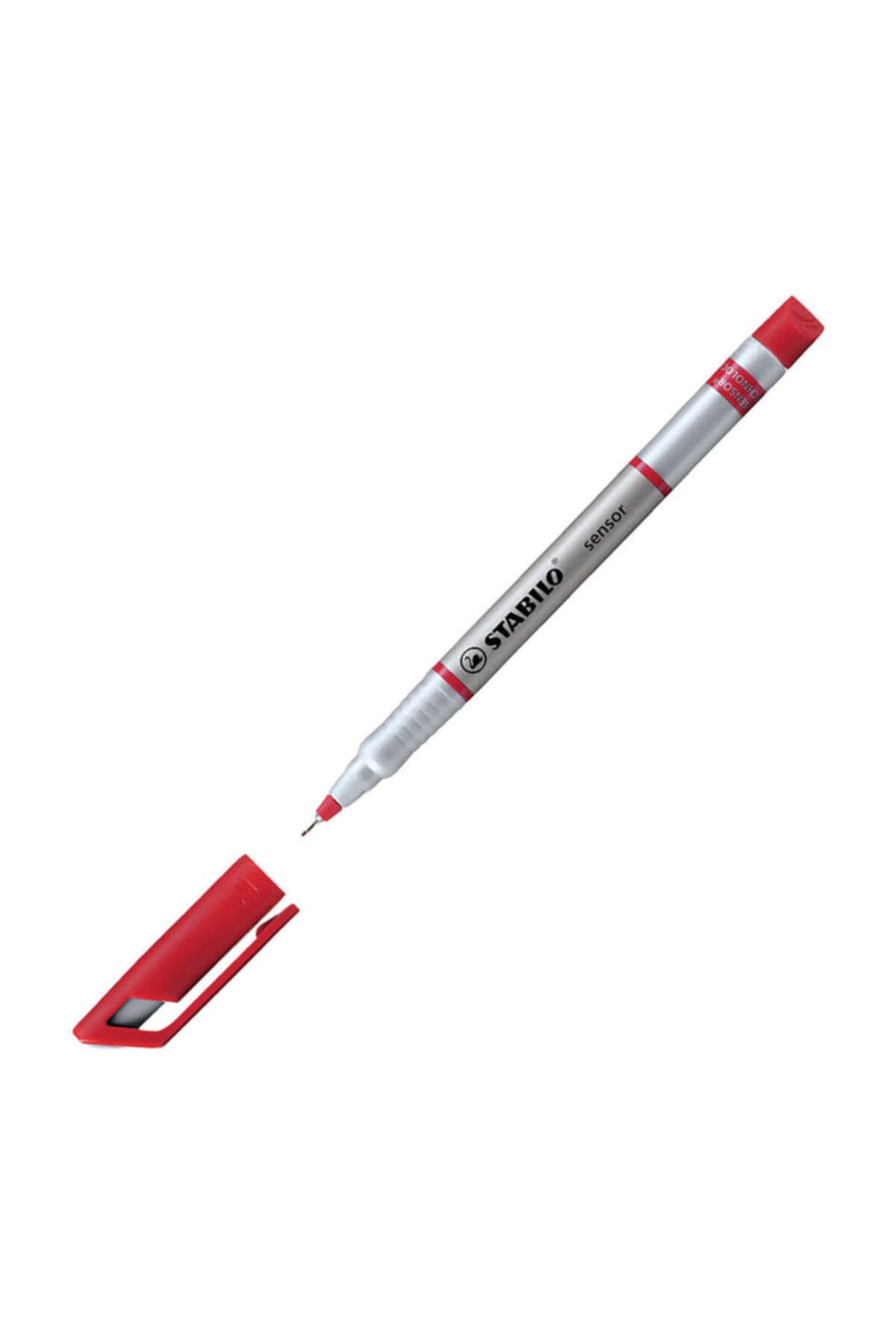 Stabilo Sensor Kırmızı Kalem 189-40