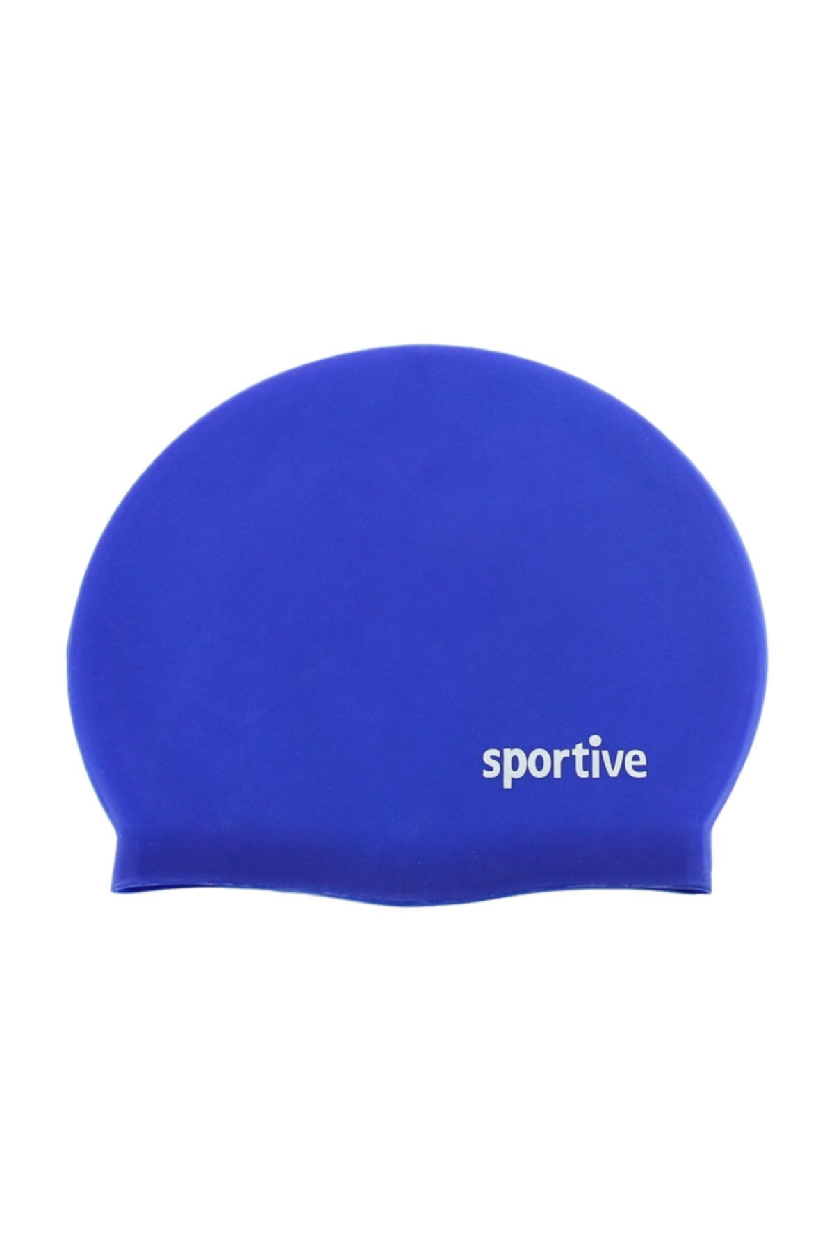 Sportive Unisex Bone & Deniz Gözlüğü - Silikon Mavi Yüzücü Bere - 453070204S