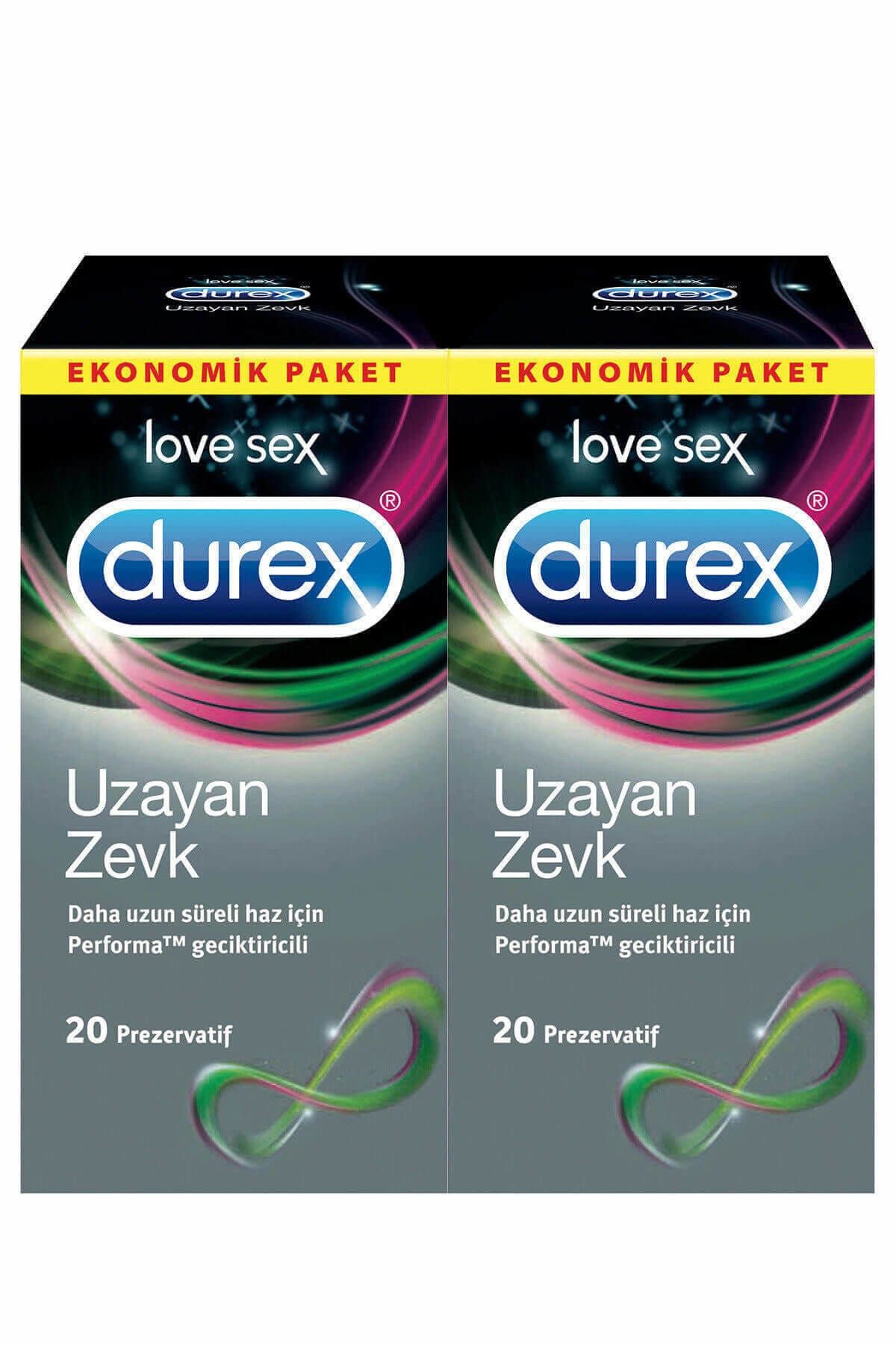 Durex Uzayan Zevk li Prezervatif 40'Lı Ekonomik Paket