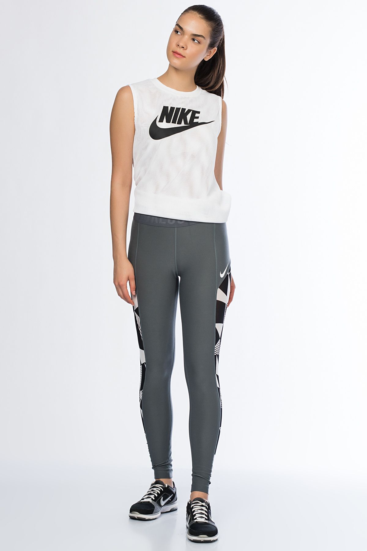 Nike Kadın Tayt - W Nkct Tght Baselıne - 837224-022