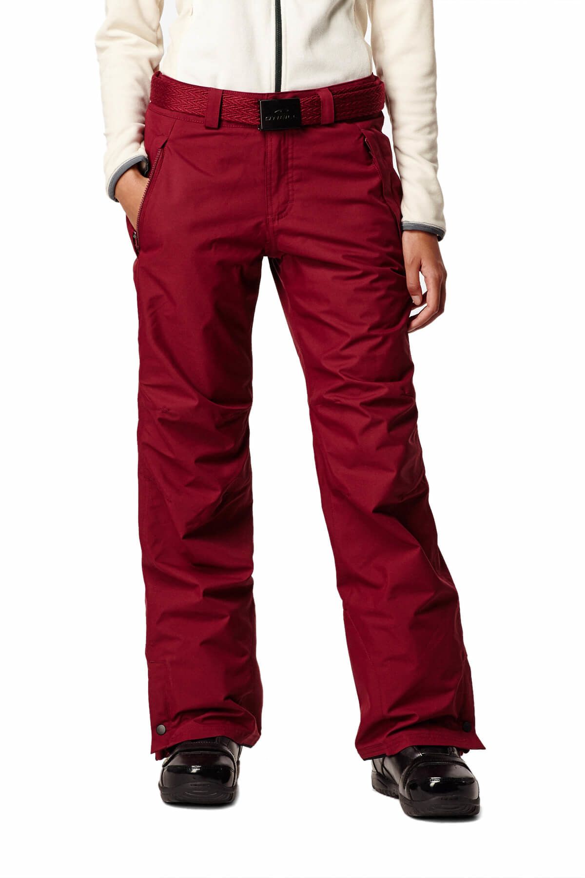 O'Neill Star Kadın Kemerli Kırmızı Kayak Pantolon - 658018-3049