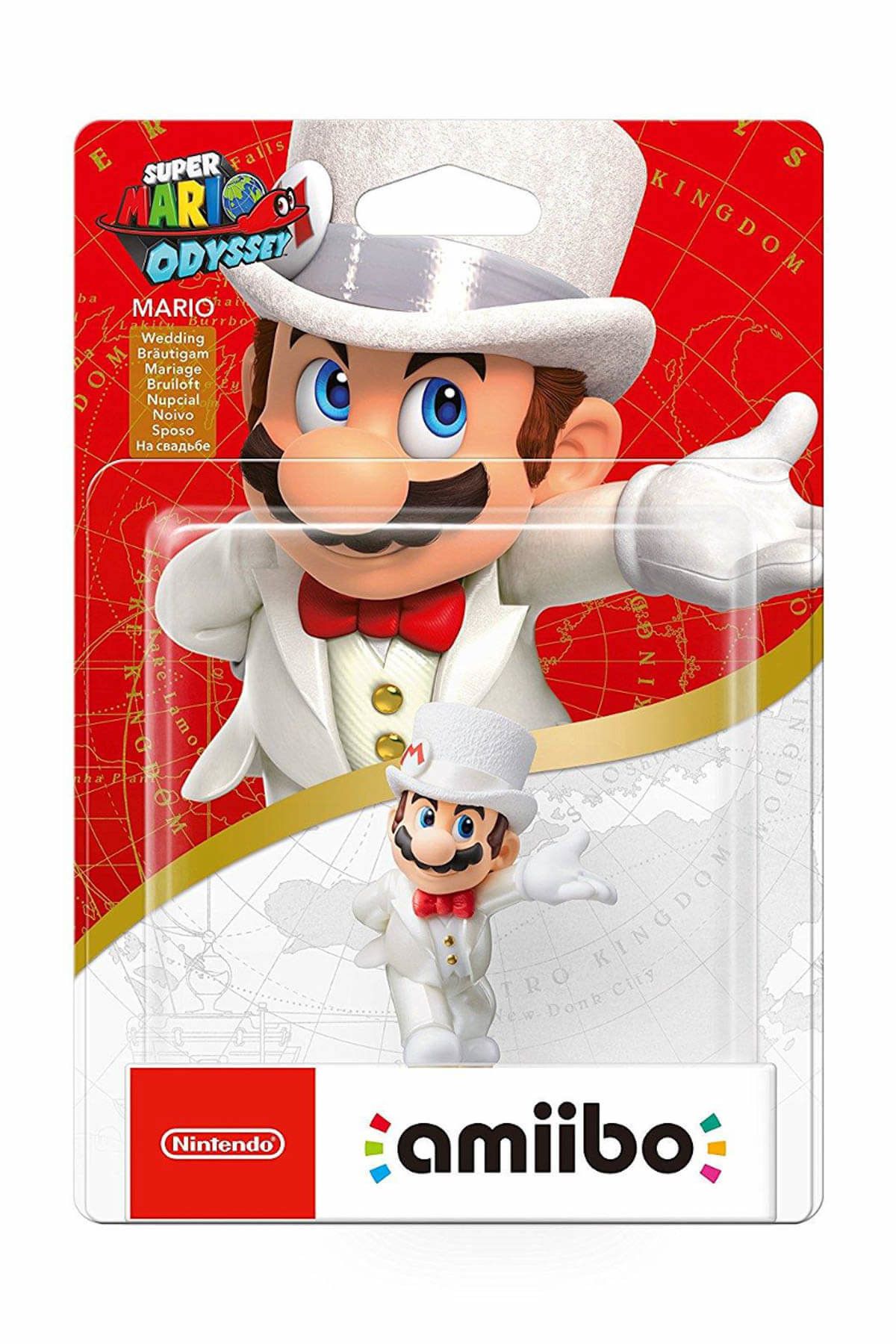 Nintendo Amiibo Super Mario Odyssey Mario Figürü