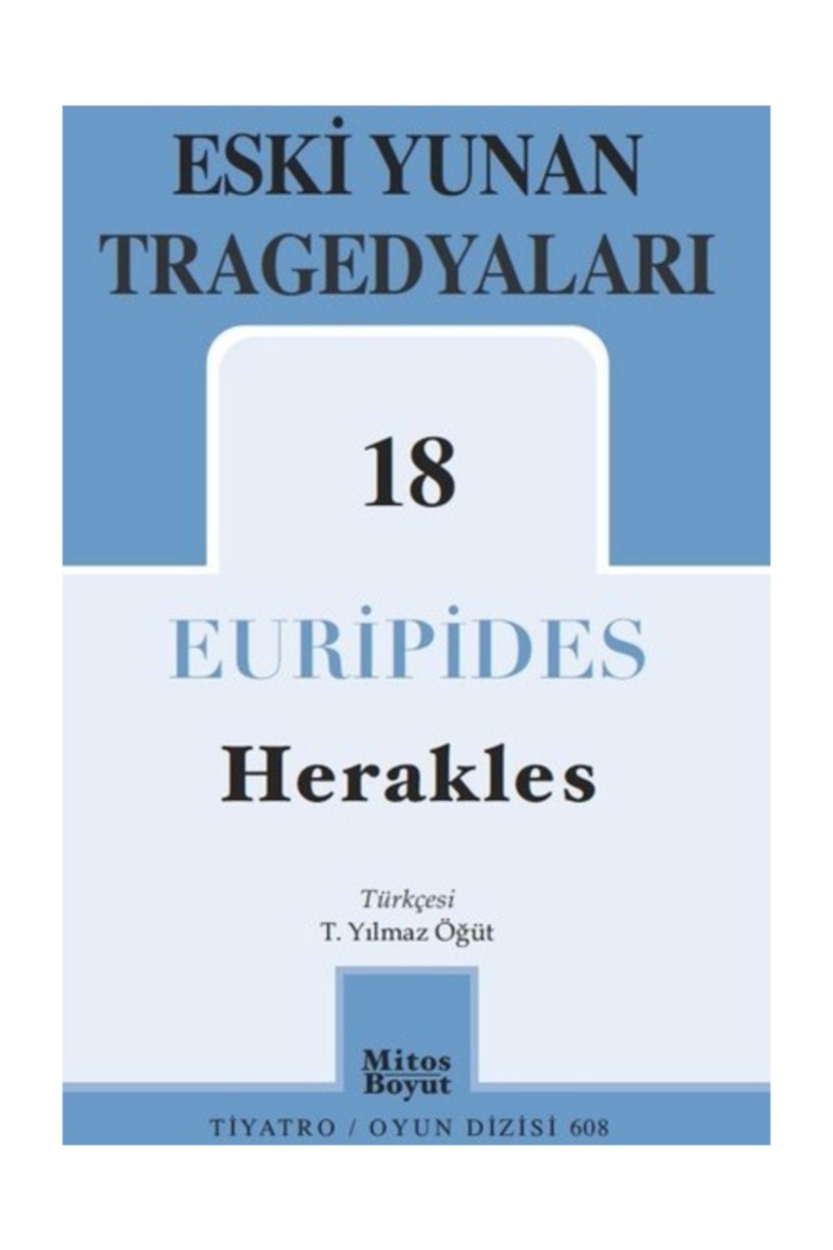 Mitos Boyut Yayınları Eski Yunan Tragedyaları-18 - Euripides