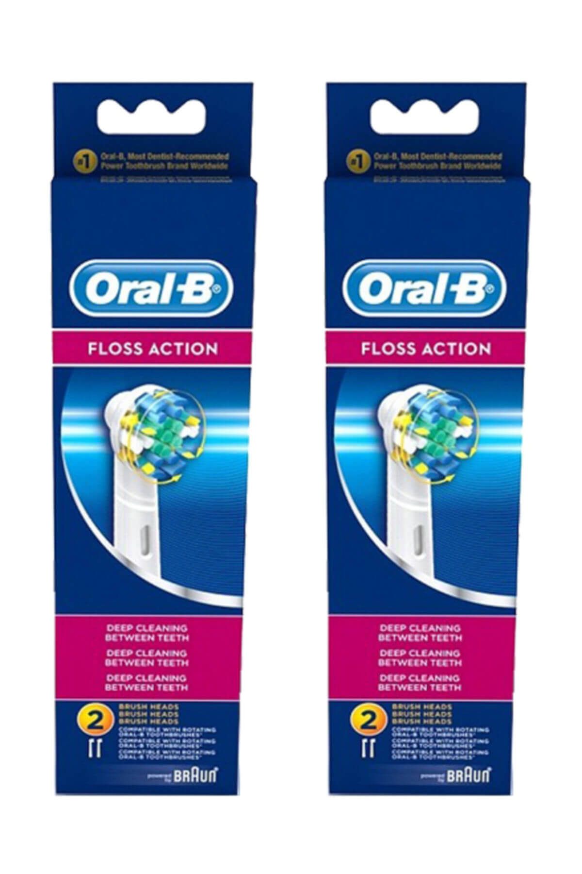 Oral-B Eb25 Floss Action Diş Fırçası Yedeği - 2'li x 2 Adet