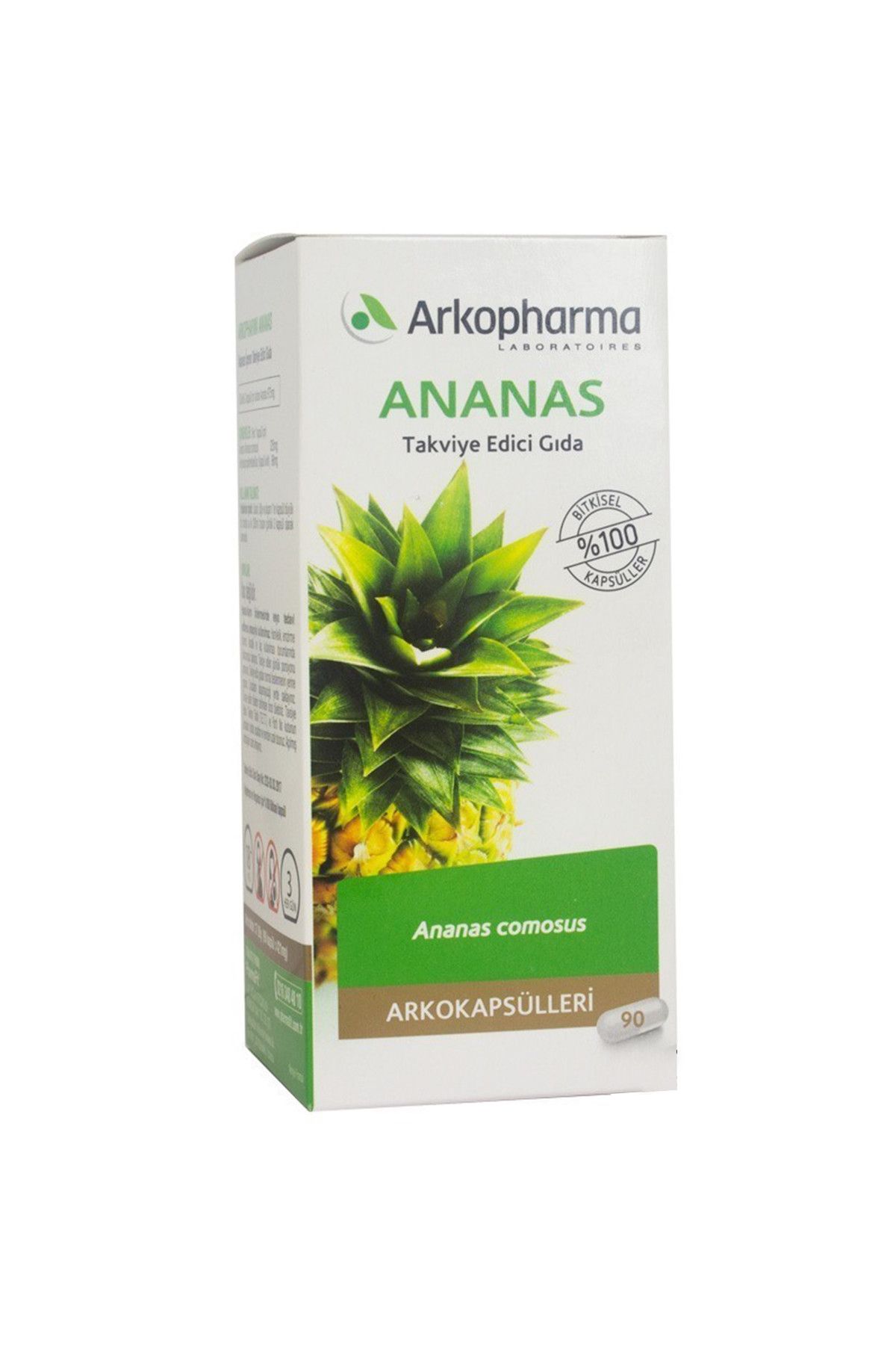 Arkopharma Ananas 400 Mg 90 Kapsul 3578832311016