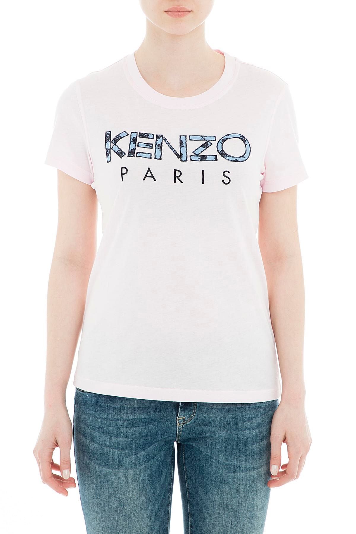 Kenzo Kadın Pudra T-Shirt F95 2TS721 990 33