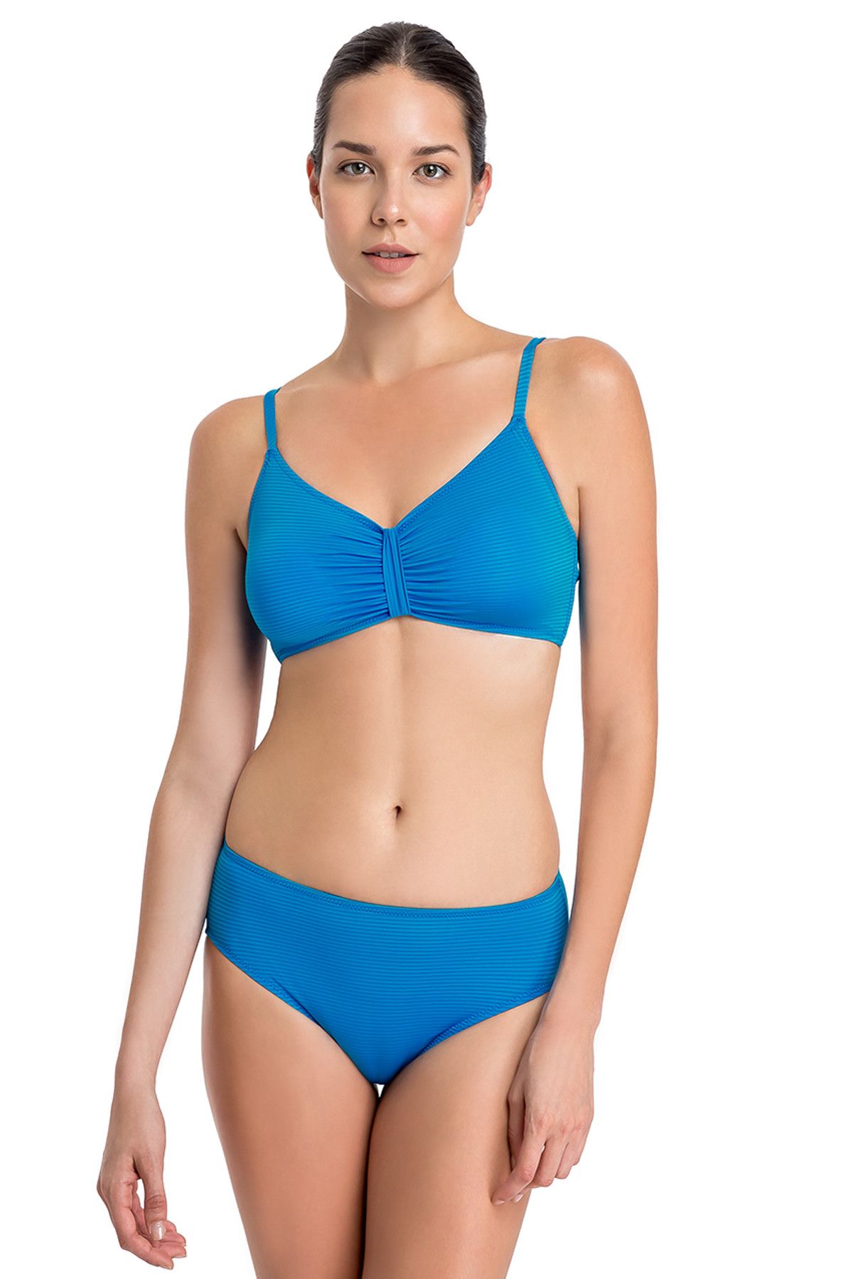 Dagi Kadın Mavi Kalın Kenar Bikini Alt B0118Y0543