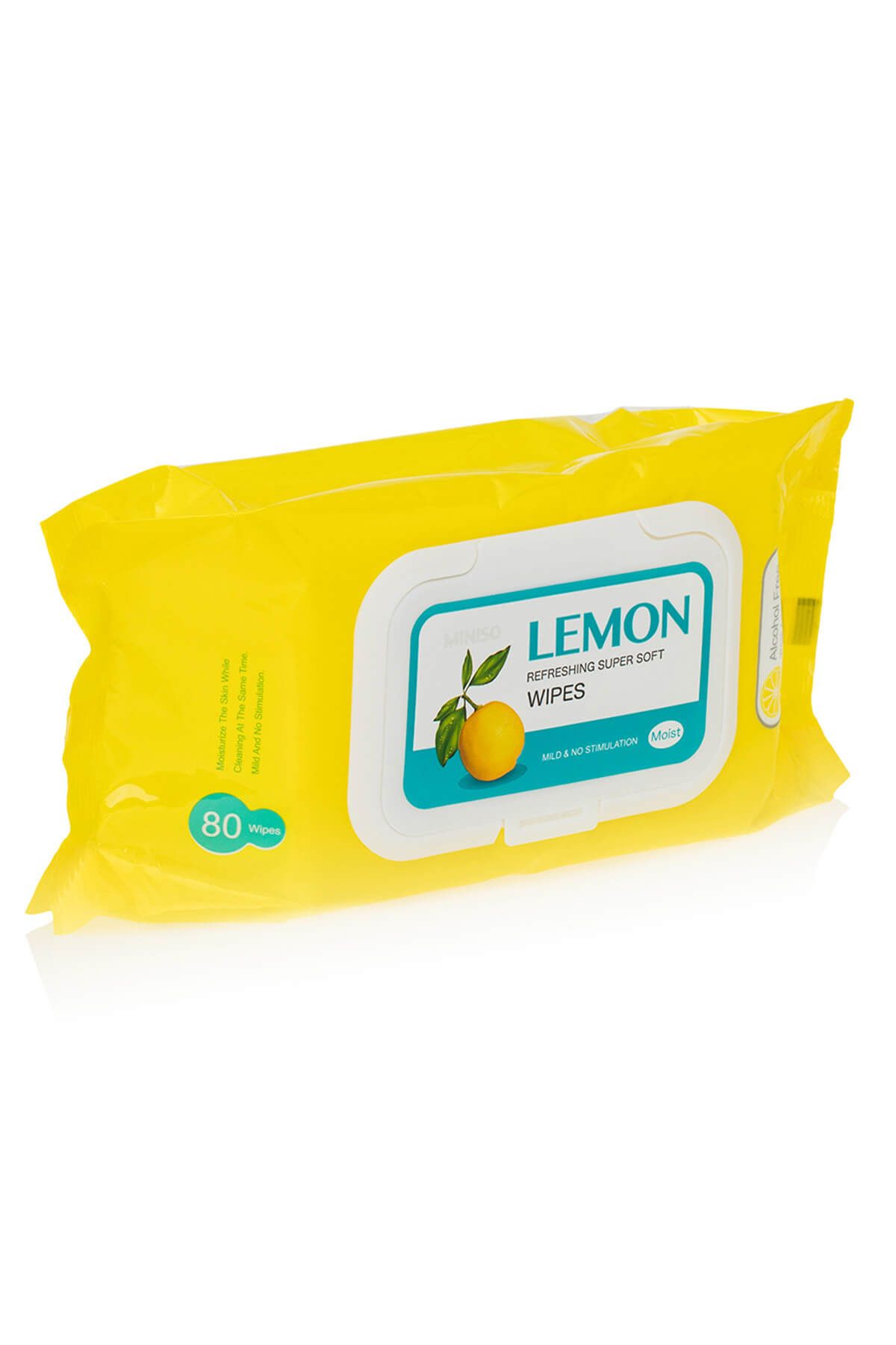 Miniso Limonlu Canlandırıcı Yumuşak Islak Mendil 80 Adet 6941308900583