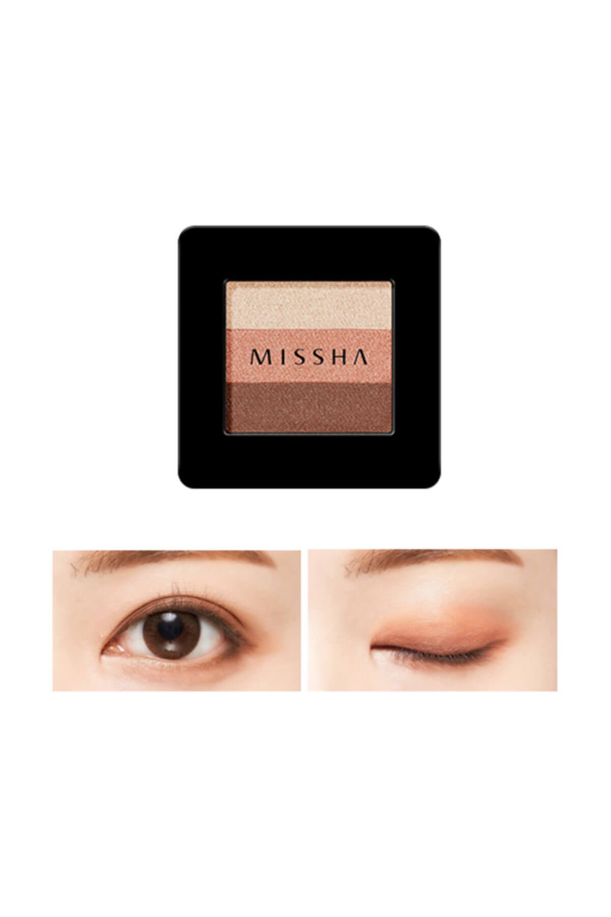 Missha Triple Shadow (No.14/Dewy Apricot)