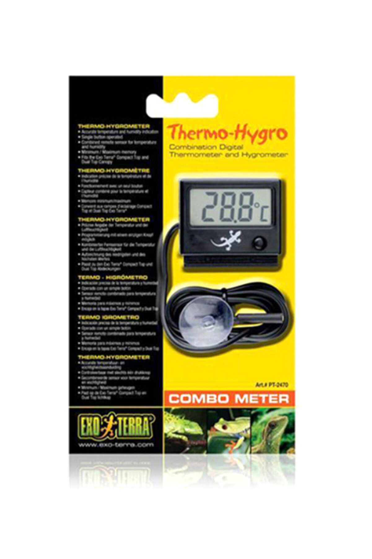 Exo Terra Thermo-Hygro Combometer pt2470