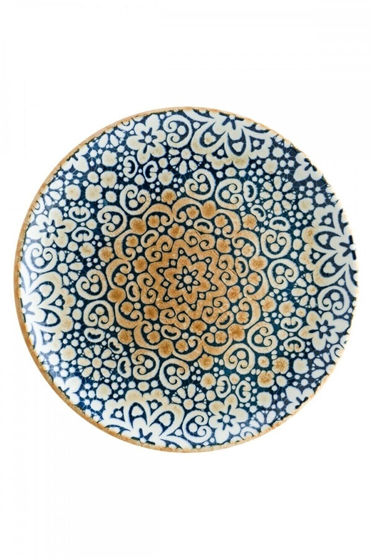 Bonna Porselen Alhambra Gourmet 6'lı 25 Cm Düz Tabak (6 Kişilik)