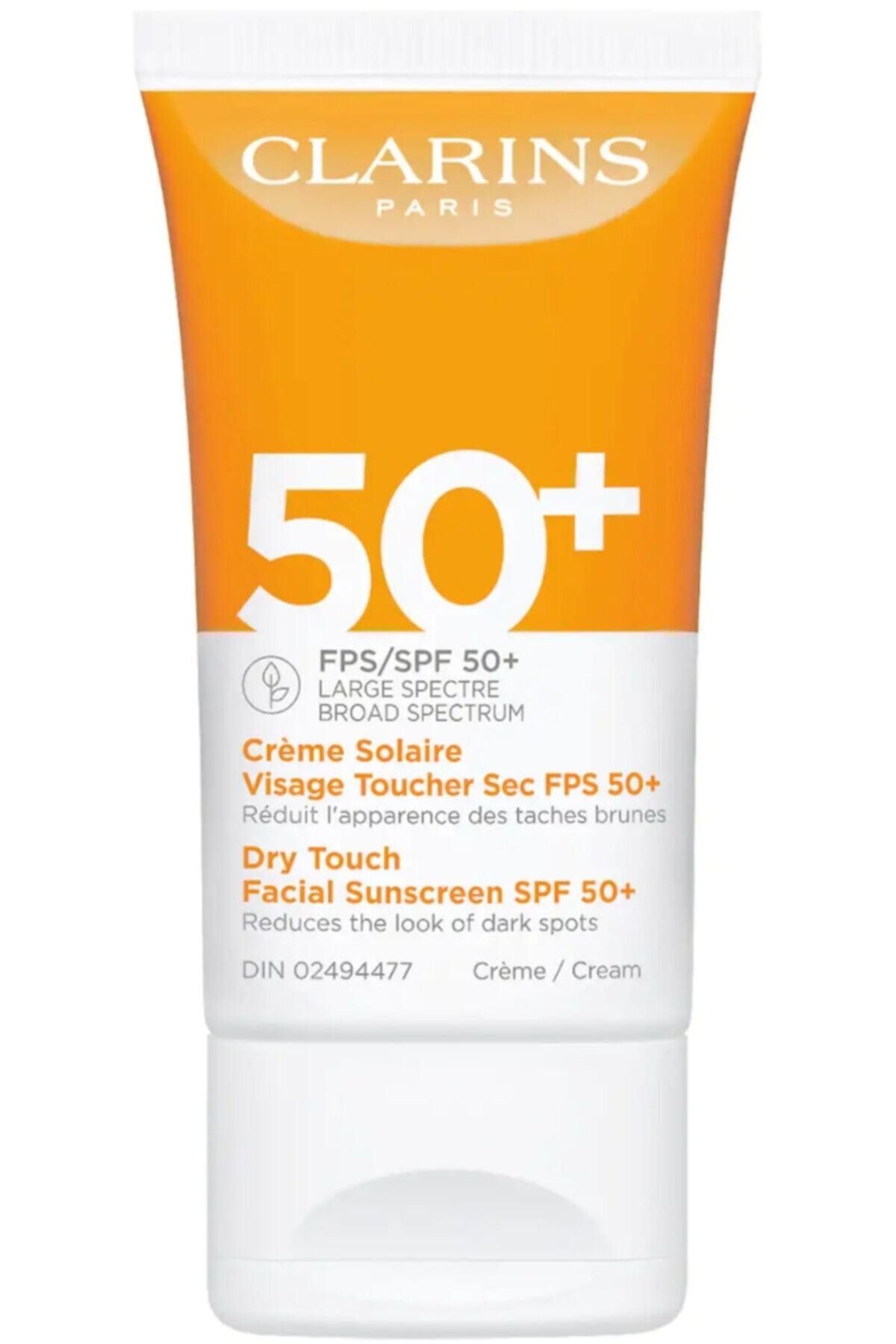 Clarins Dry Touch Facial Sunscreen Spf 50 50 ml