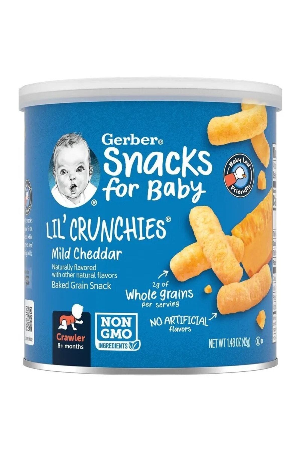 Gerber Lil Crunchies Mild Cheddar Atıştırmalık 42 gr