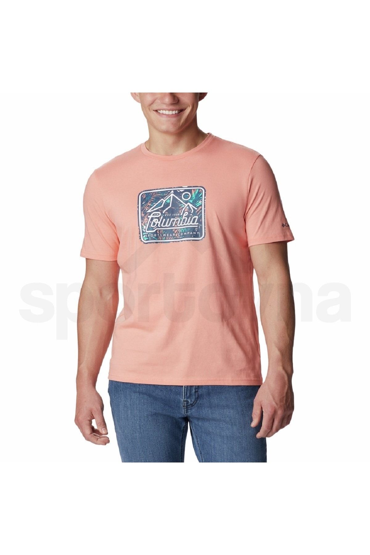 Columbia M Rapid Ridge Graphic Tee Erkek T-shirt