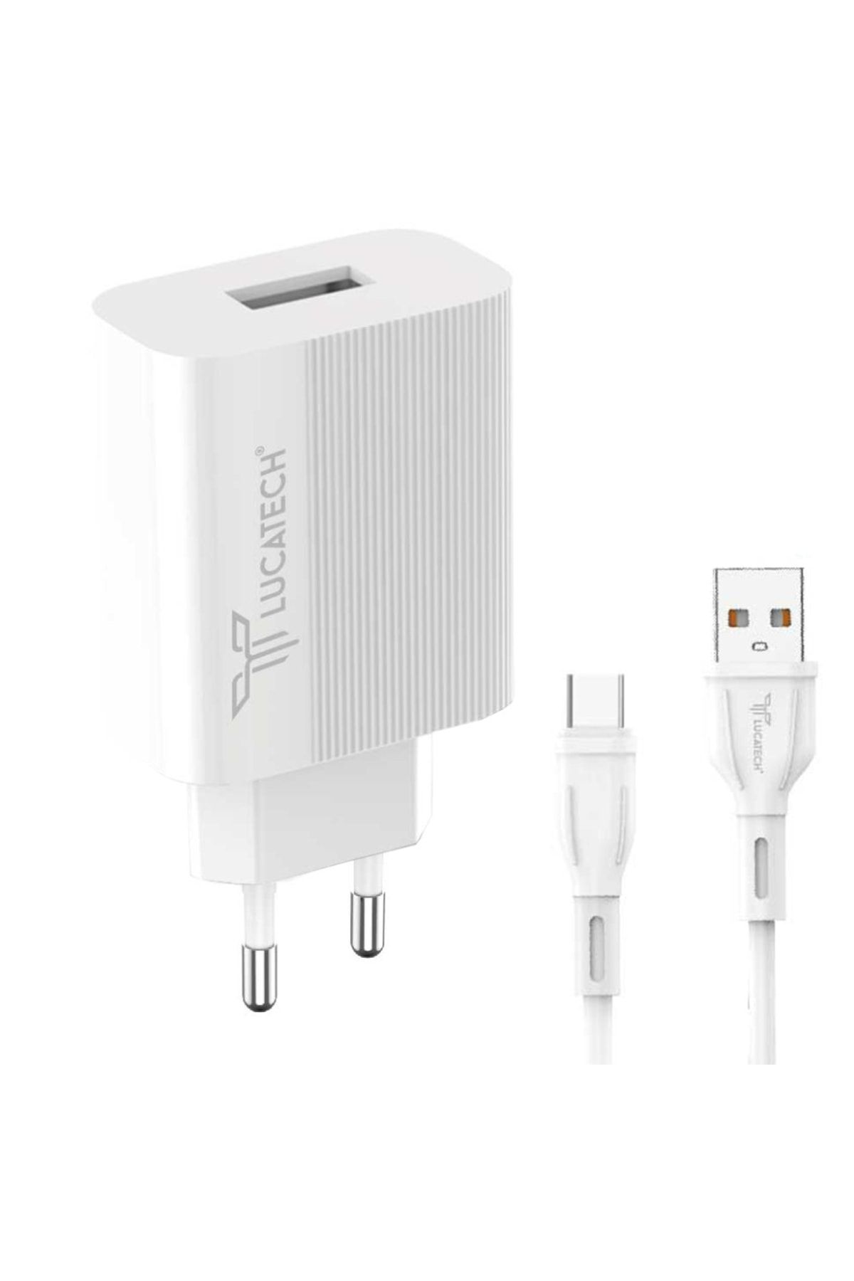 Lucatech Type-c Şarj Aleti 3.4a Hızlı Şarj Qualcomm 3.0 Quick Charge