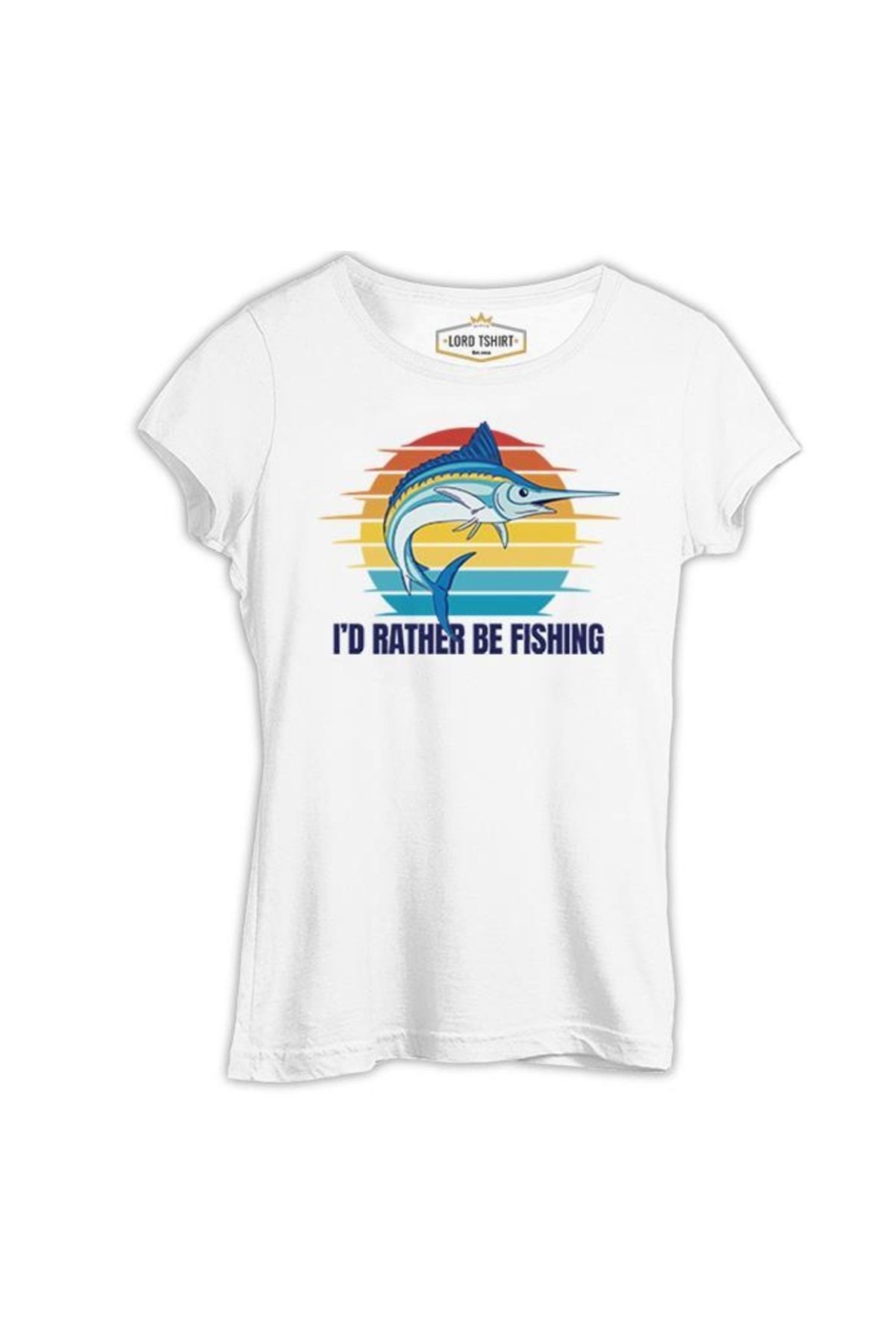Lord T-Shirt A Swordfish With A I'd Rather Quote Beyaz Tshirt