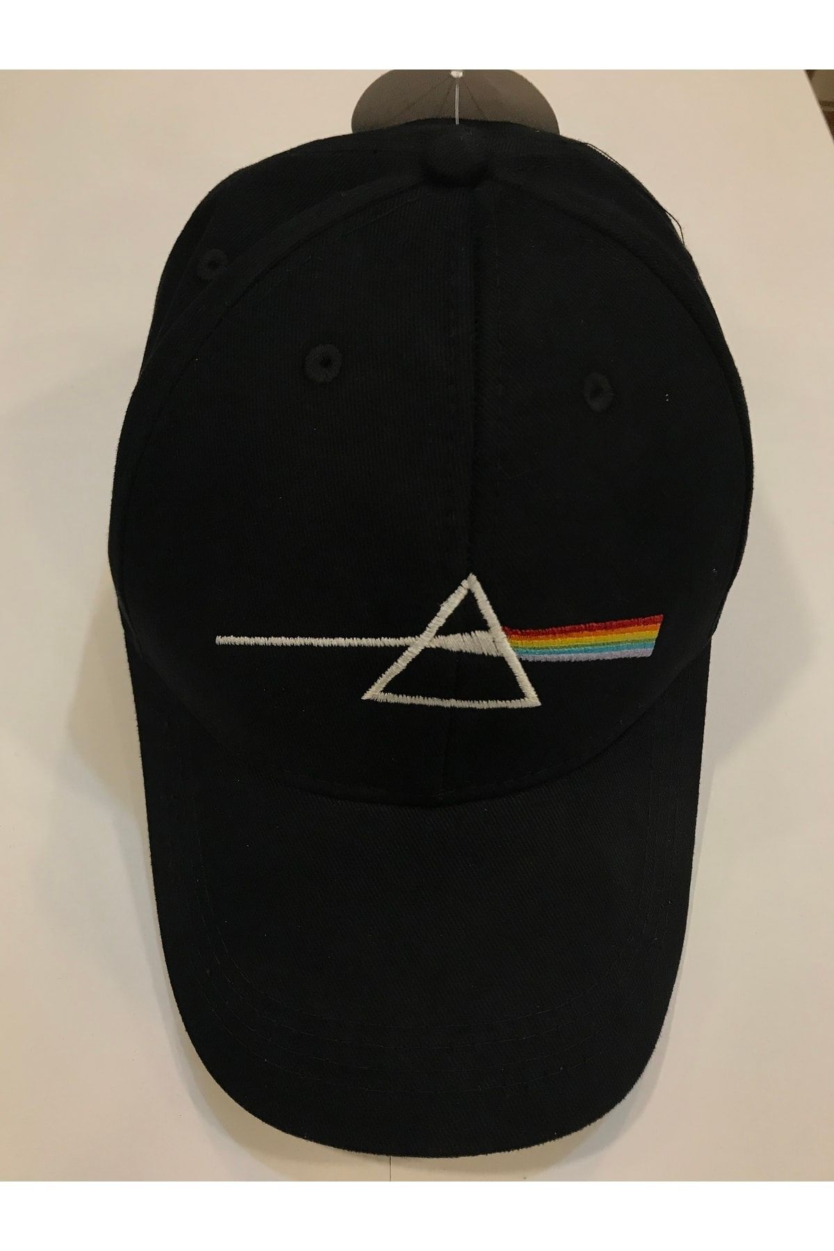 Orijin Tekstil Pink Floyd Nakışlı Unisex Siyah Şapka