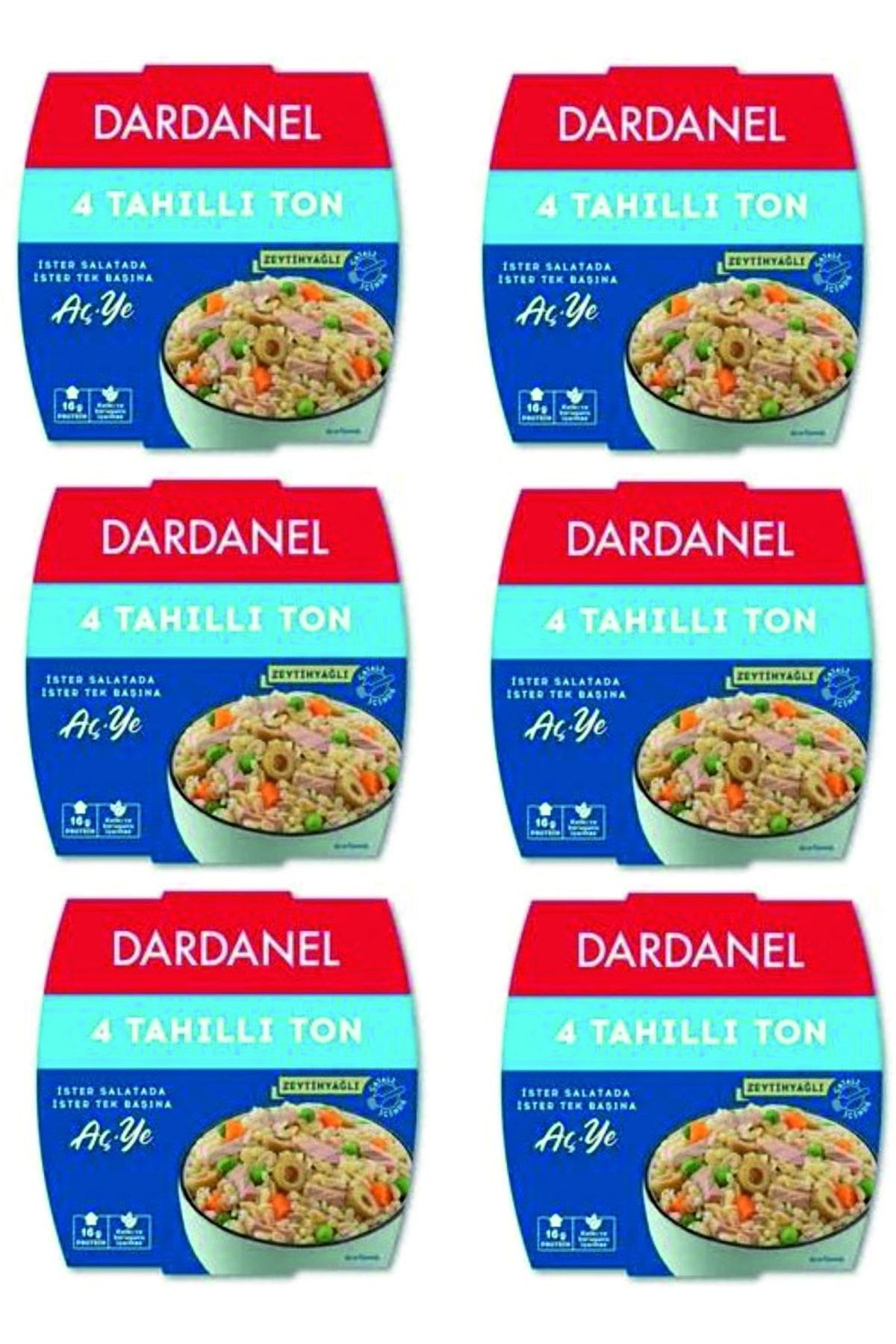 Dardanel 4 Tahıllı Ton Aç Ye 160 Gr (6 Adet)