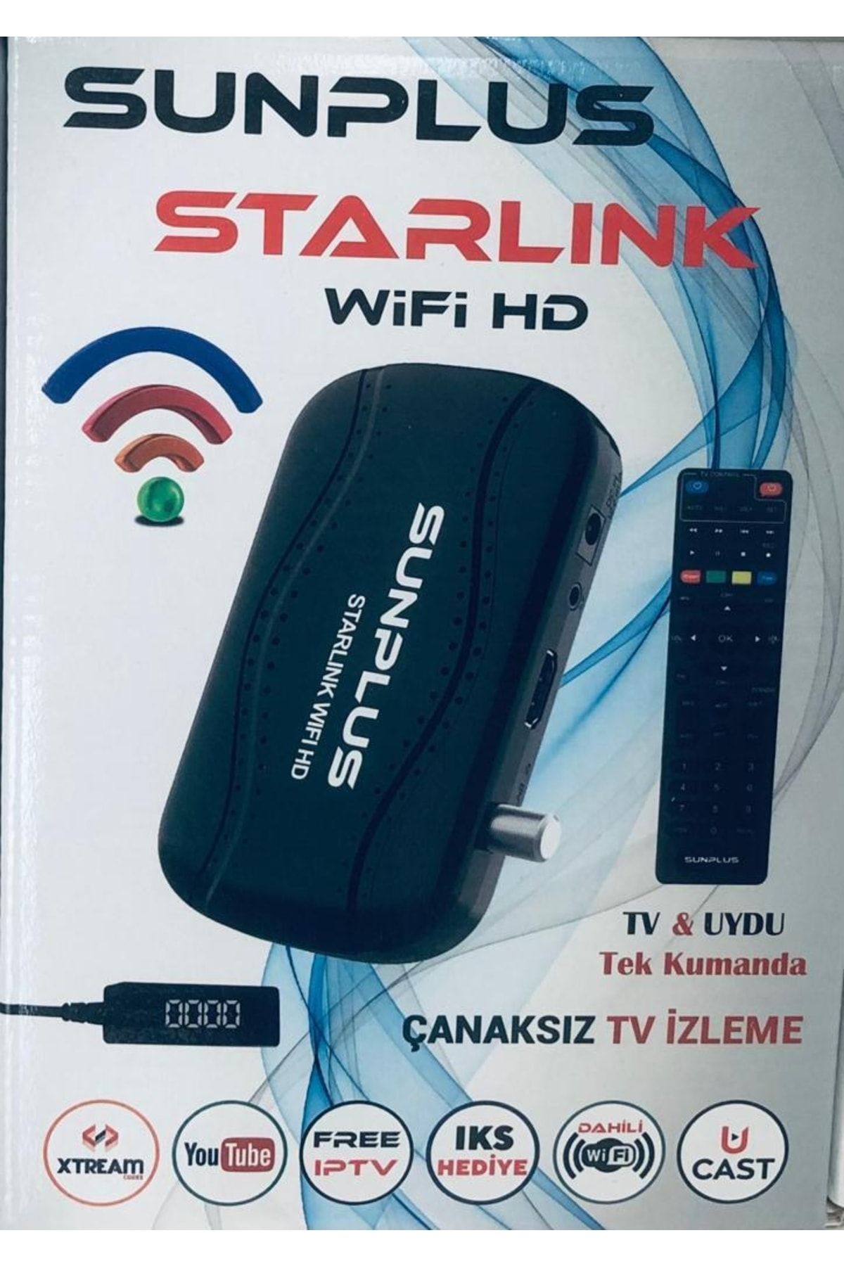Sunplus Hıtech Starlink Dahili Wifi Hd Uydu Alıcısı