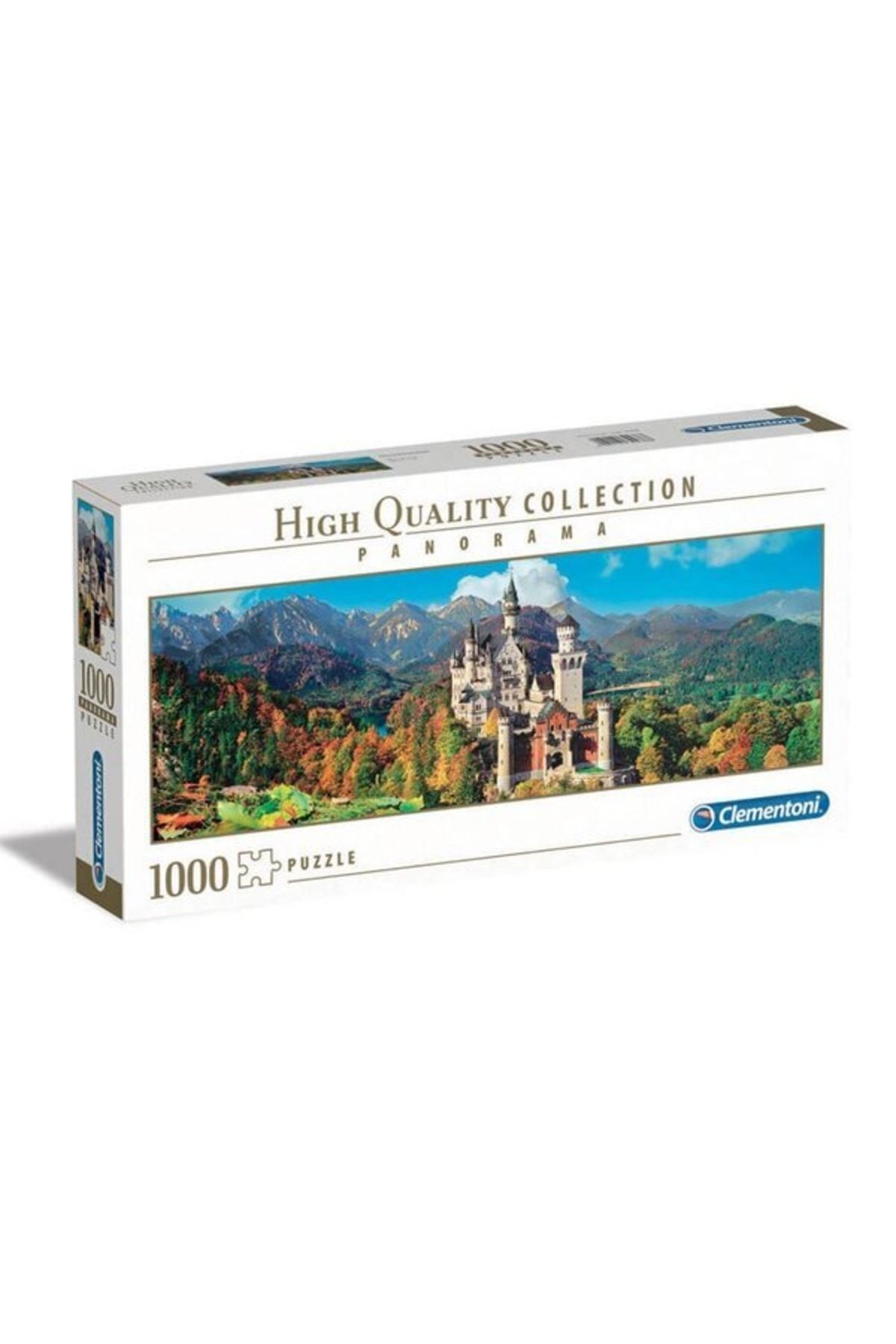Clementoni 1000 Parça High Quality Collection Panorama Yetişkin Puzzle Neuschwanstein 39438