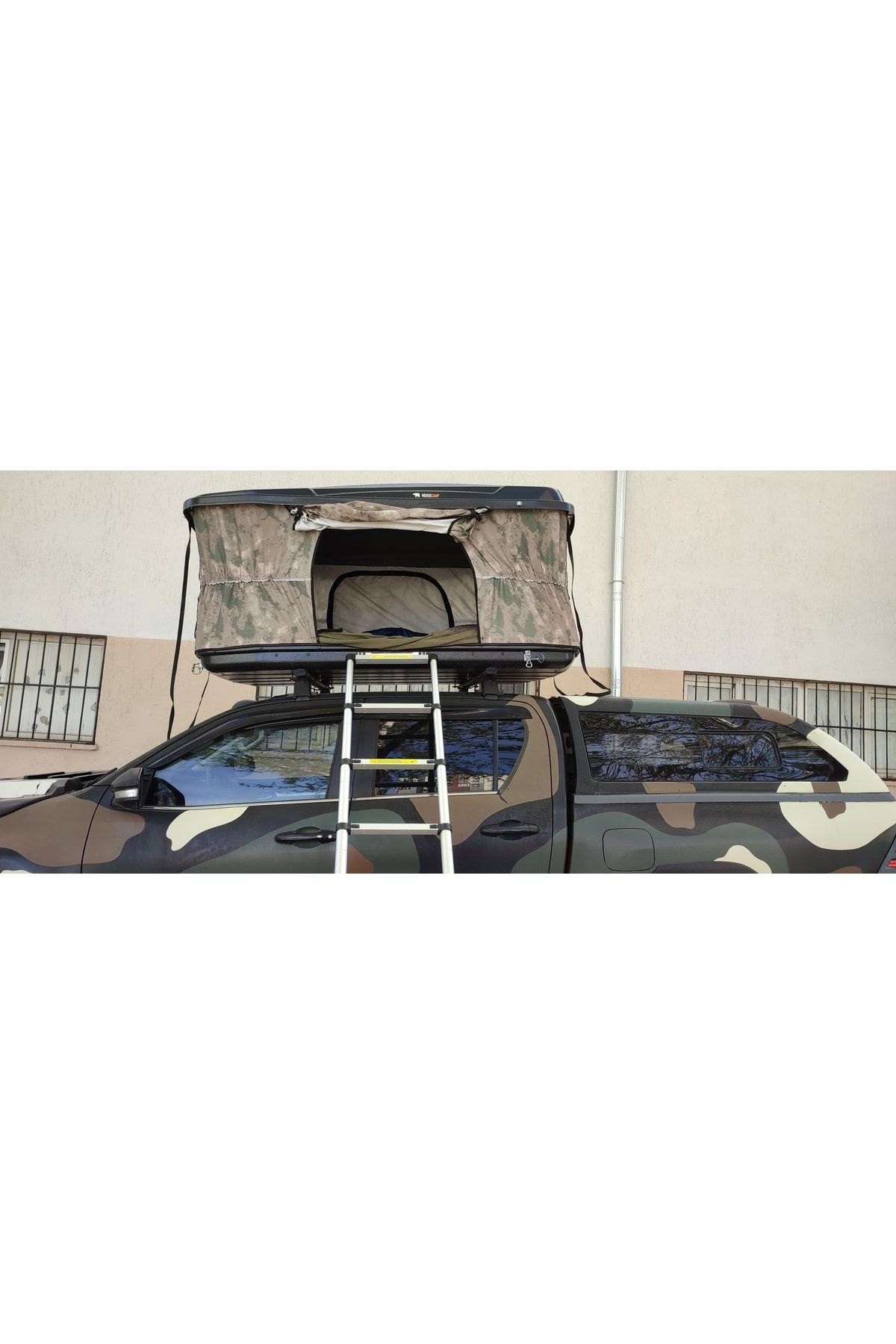 burfez Hovercamp 2 Kişilik Araç Üstü Çadır Rooftop Tent Tüm Araçlara Uygun 4 Mevsim Kullanılabilir