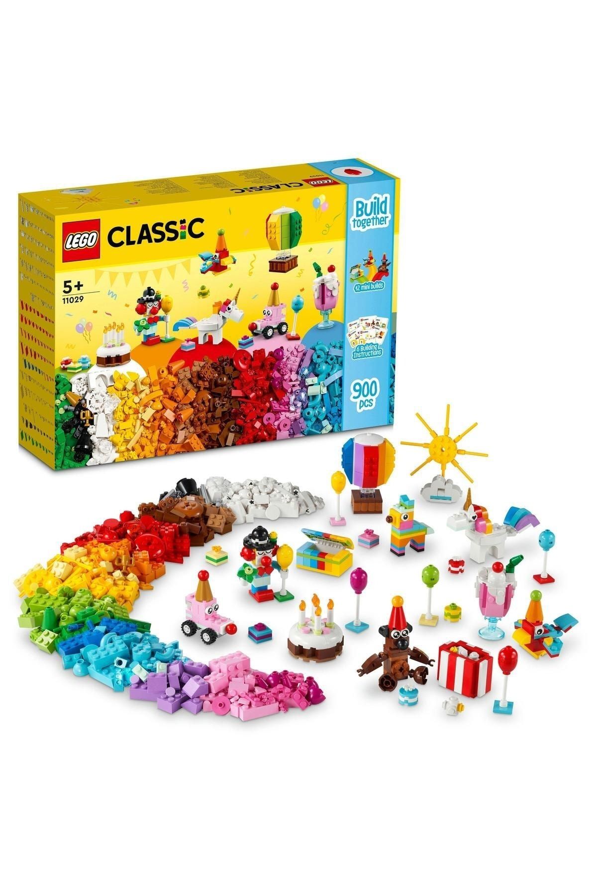LEGO ® Classic Yaratıcı Parti Kutusu 11029 - 5 Yaş ve Üzeri Çocuklar için Yapım Seti (900 Parça)