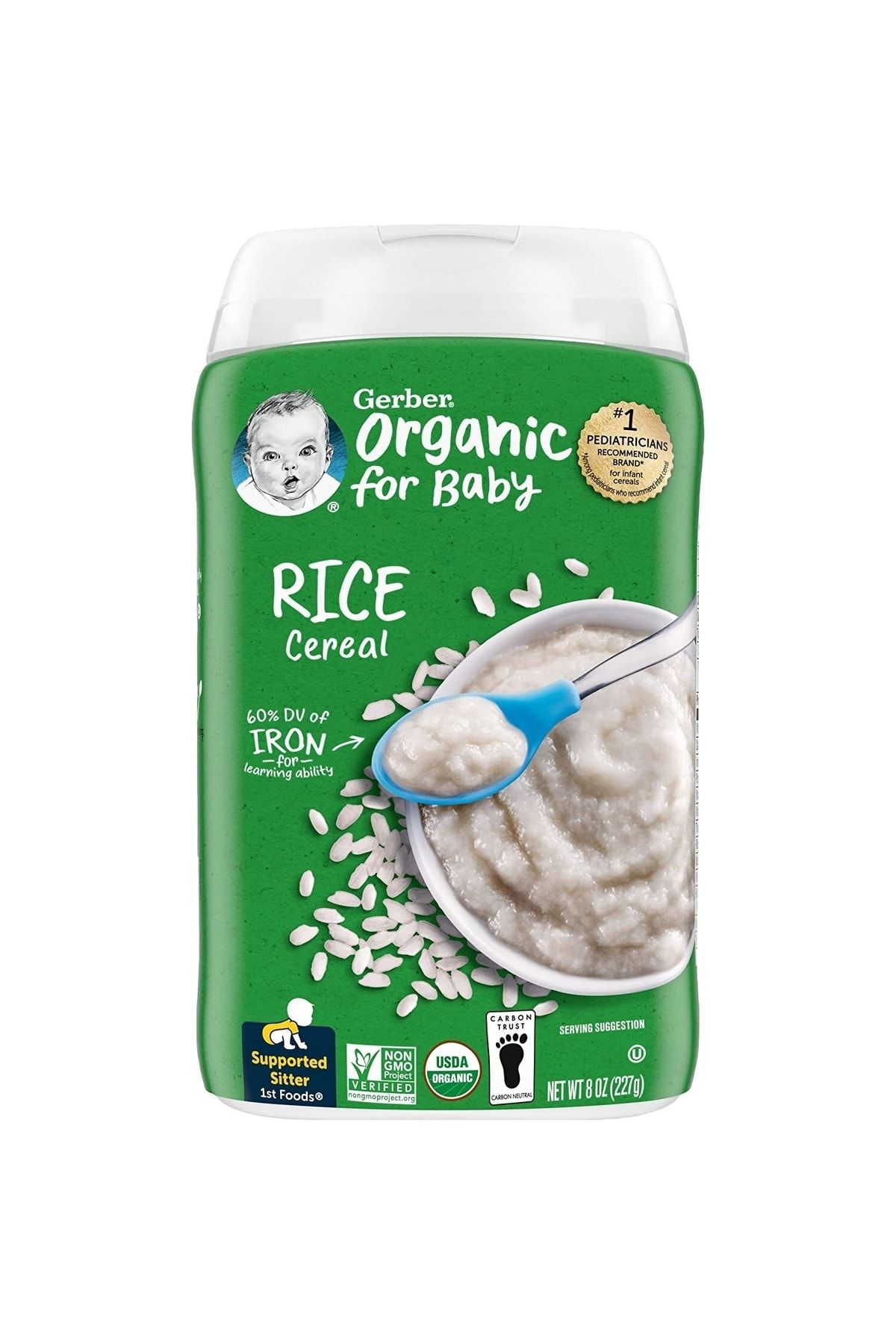Gerber Organic Rice Kaşık Mama 227 gr.