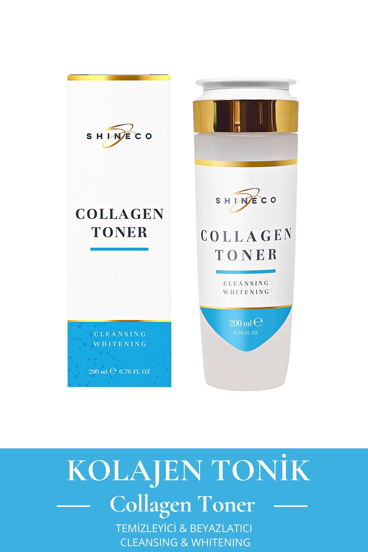 Shineco - Kolajen Tonik 200ml - Collagen Toner