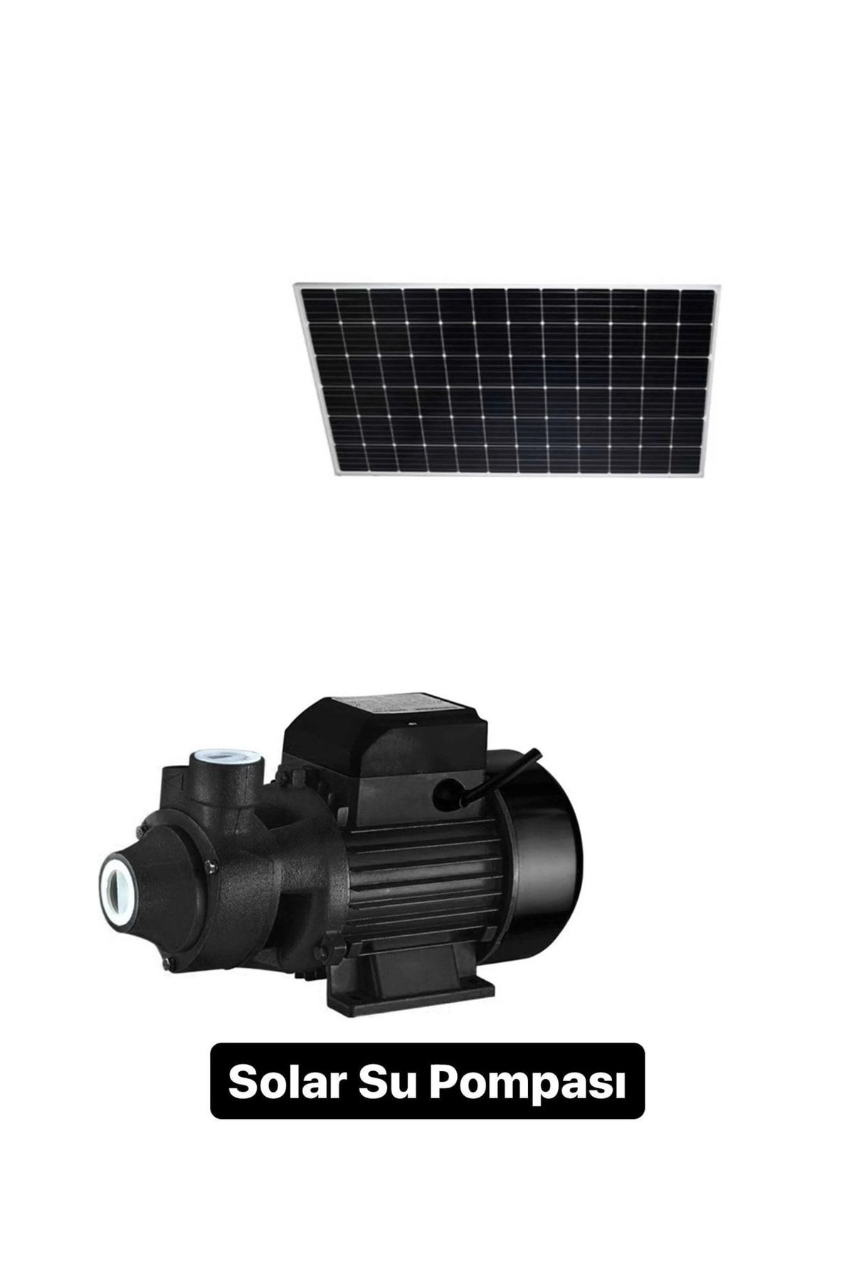 Uğur 12 V Volt Solar Dc Qb50 Santrifüj Pompa Güneş Enerji Paneli Ile Çalışan Su Pompası(panel Dahil Değil