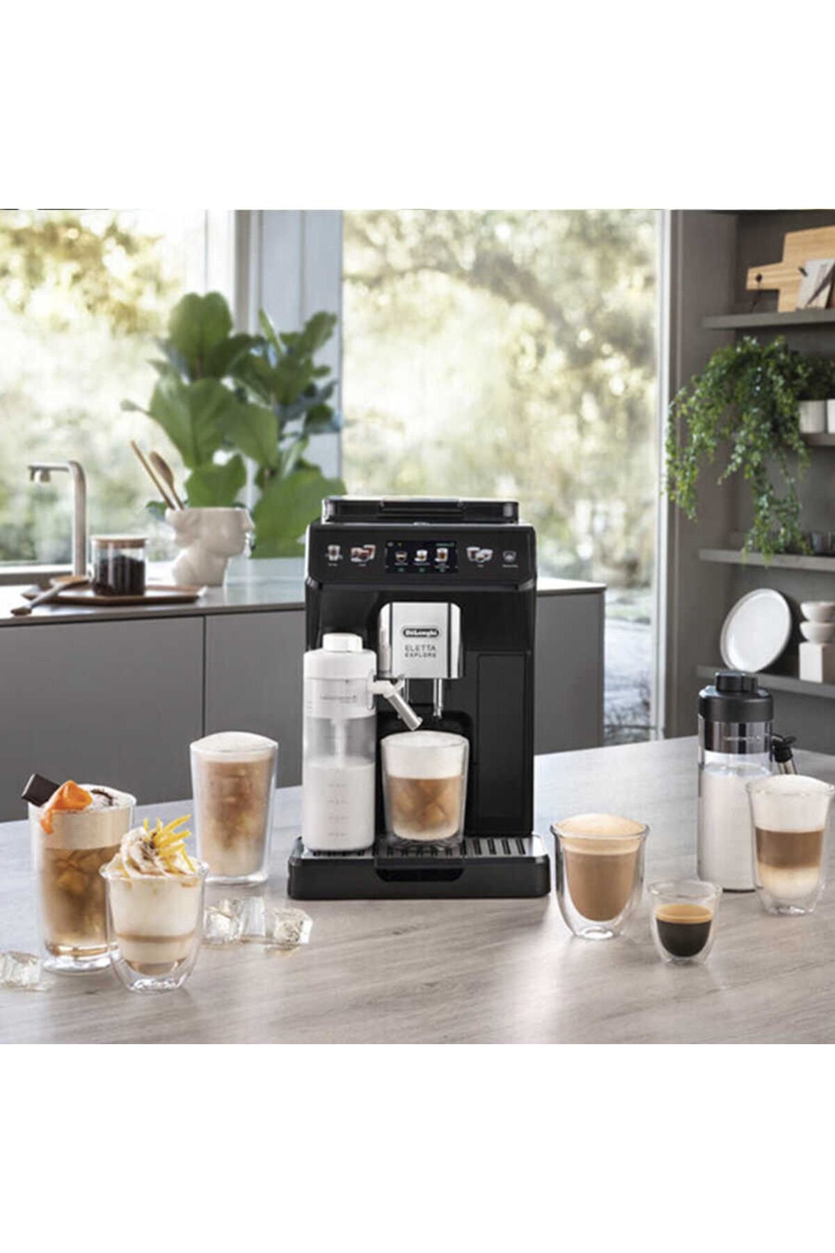 De'longhi Kaffeevollautomat Eletta Explore Ecam 450.55 Delonghi Ecam450.55.g Eletta Explore Tam Otomatik Espresso Makinesi