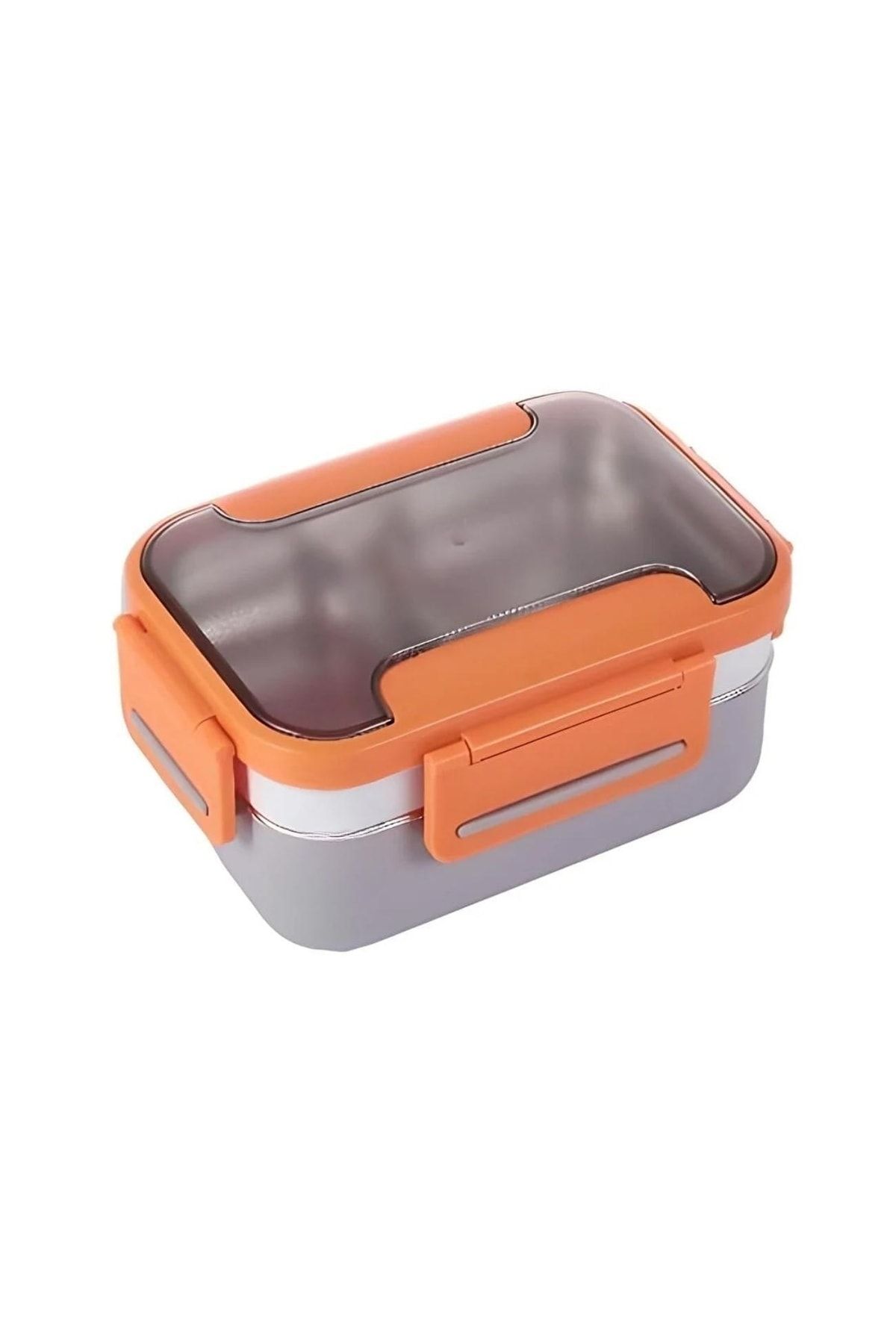 Vagonlife Bento 1200ml Çok Renkli Lunchbox Yeni Koleksiyon 2 Katlı Çelik Sefer Tası Yemek Kutusu
