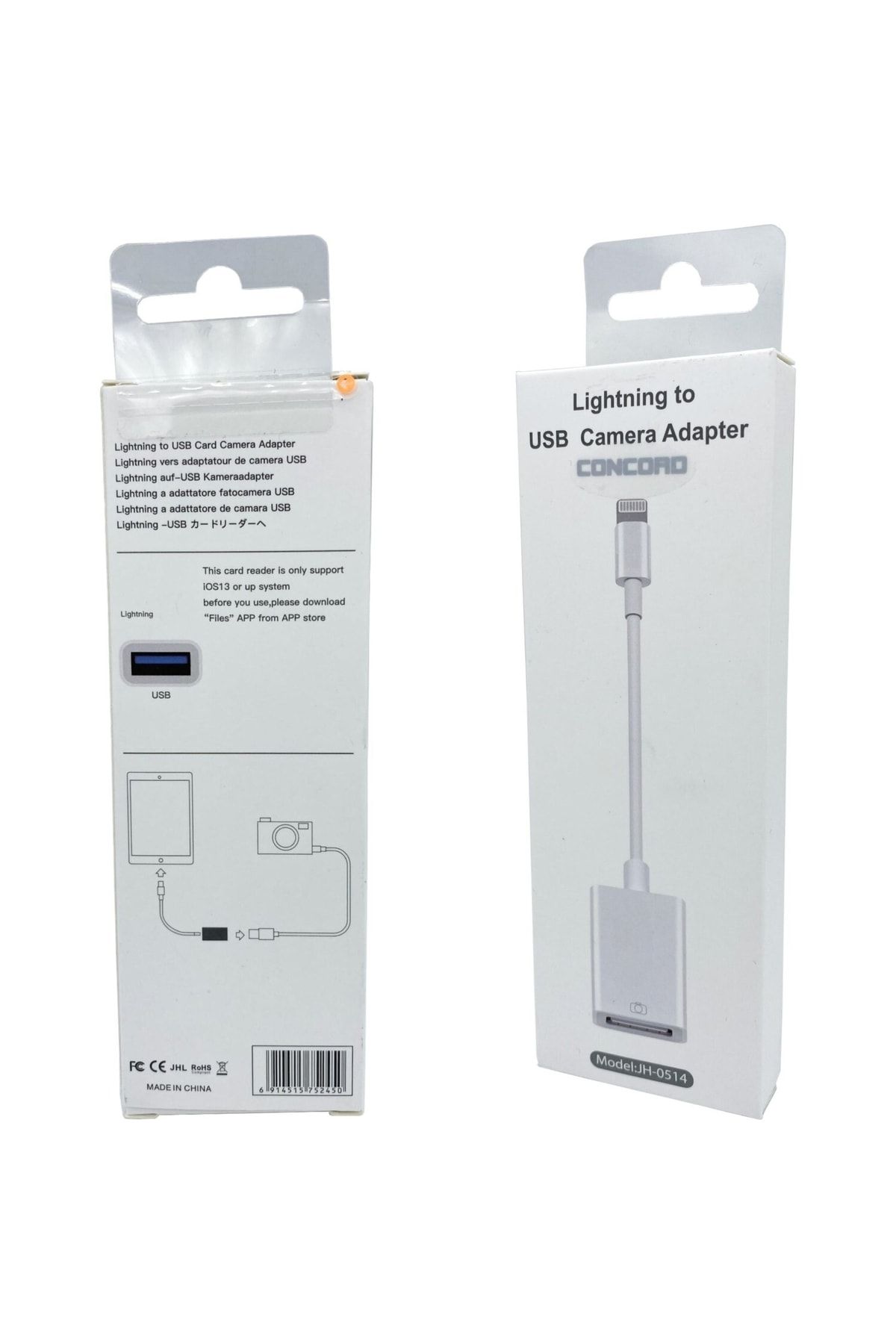 Concord Iphone Uyumlu Lightning Usb (flash Bellek Destekli) Otg Kablo Jh-0514