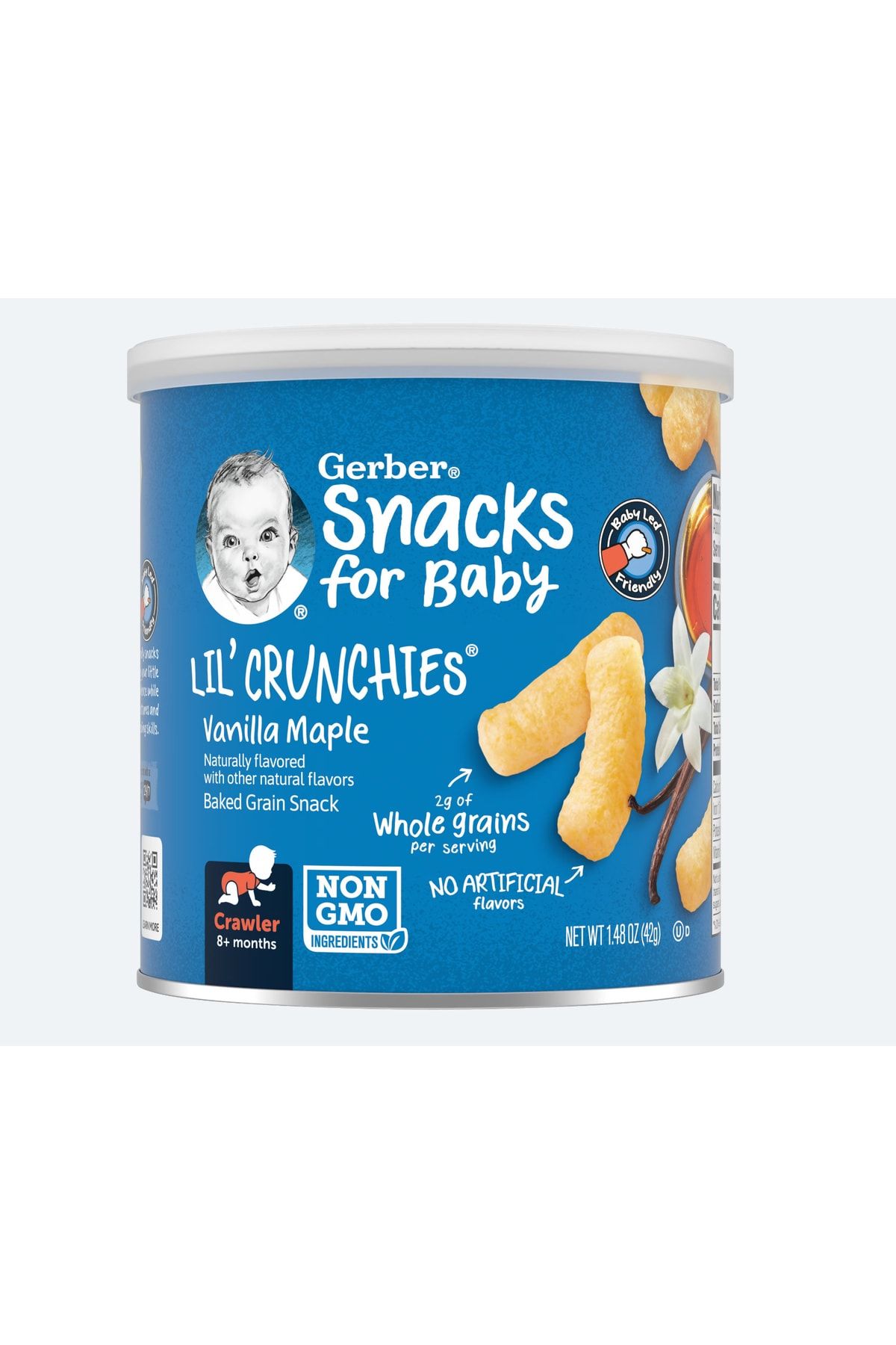 Gerber Lil Crunchies Vanilla Maple Atıştırmalık 42 gr.