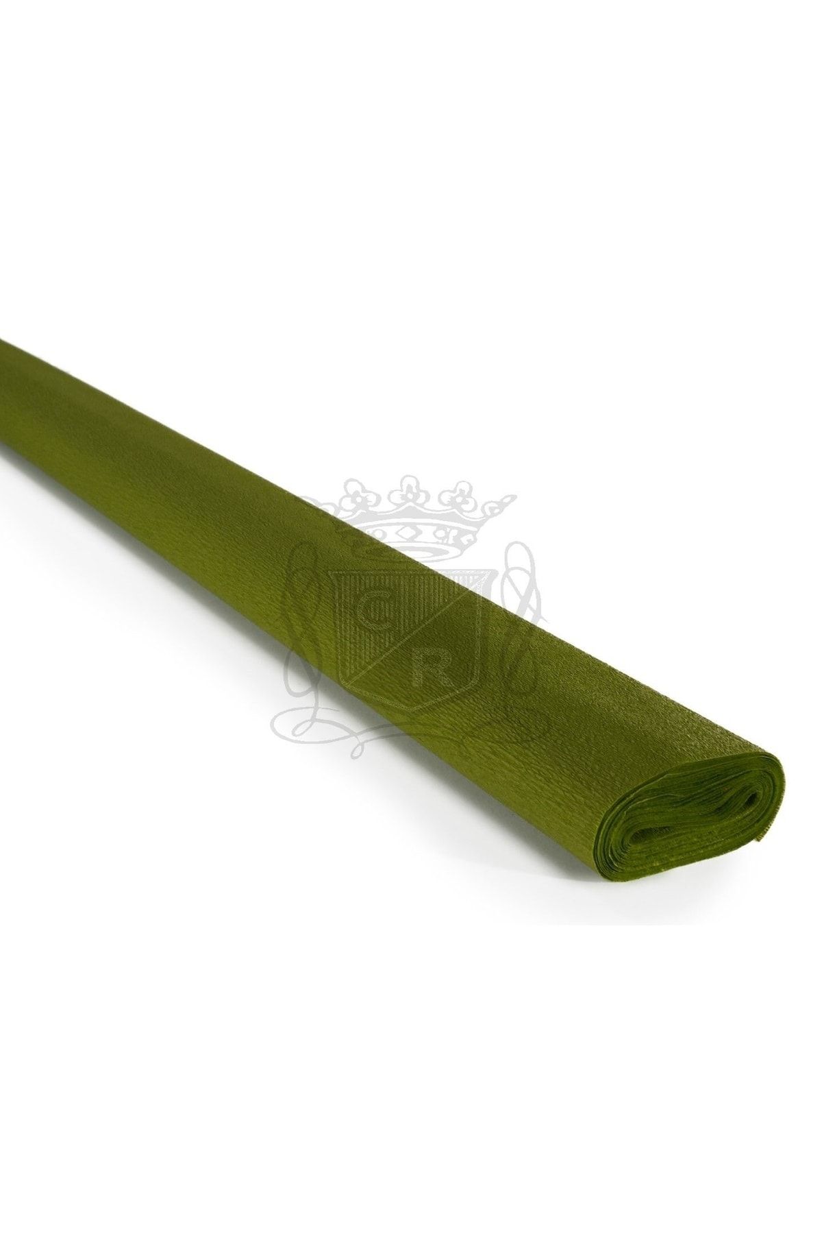 roco paper Italyan Krapon Kağıdı No:264 - Yağ Yeşili - Musk Green 60 Gr. 50x250 Cm